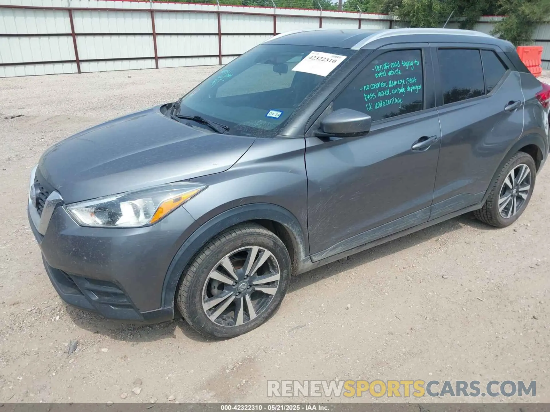 2 Photograph of a damaged car 3N1CP5CU7KL532455 NISSAN KICKS 2019