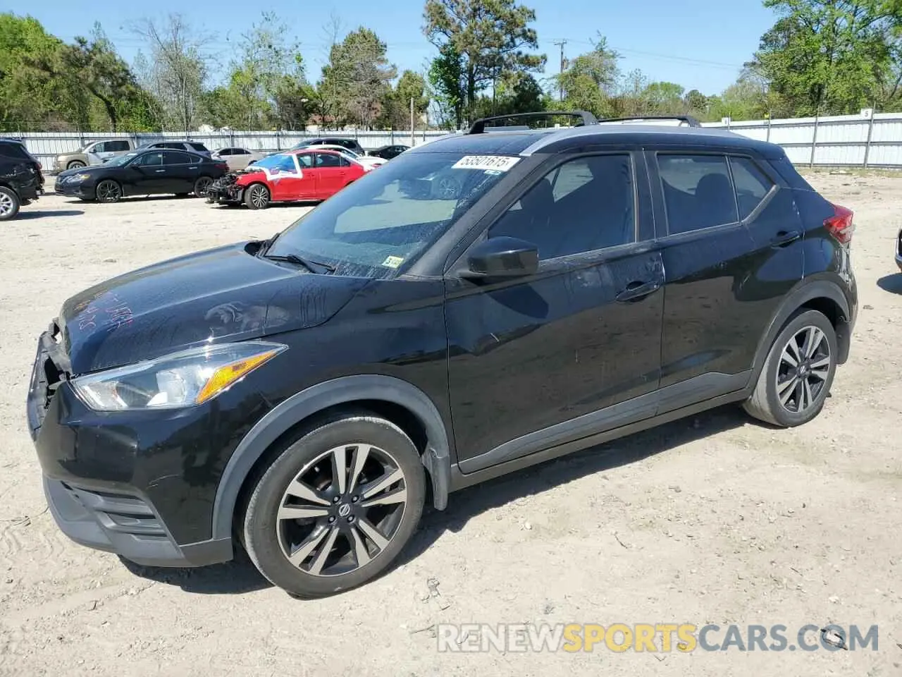 1 Photograph of a damaged car 3N1CP5CU7KL554813 NISSAN KICKS 2019
