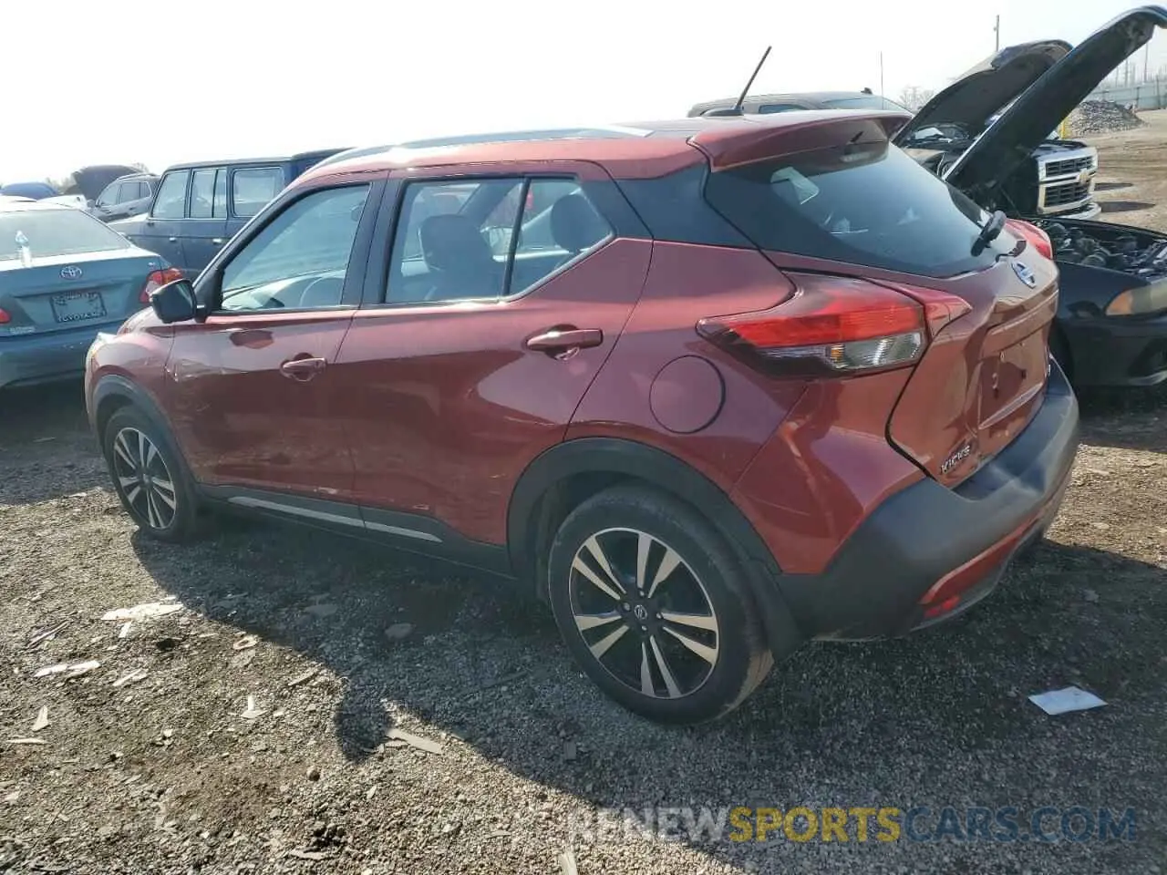 2 Photograph of a damaged car 3N1CP5CU8KL555775 NISSAN KICKS 2019
