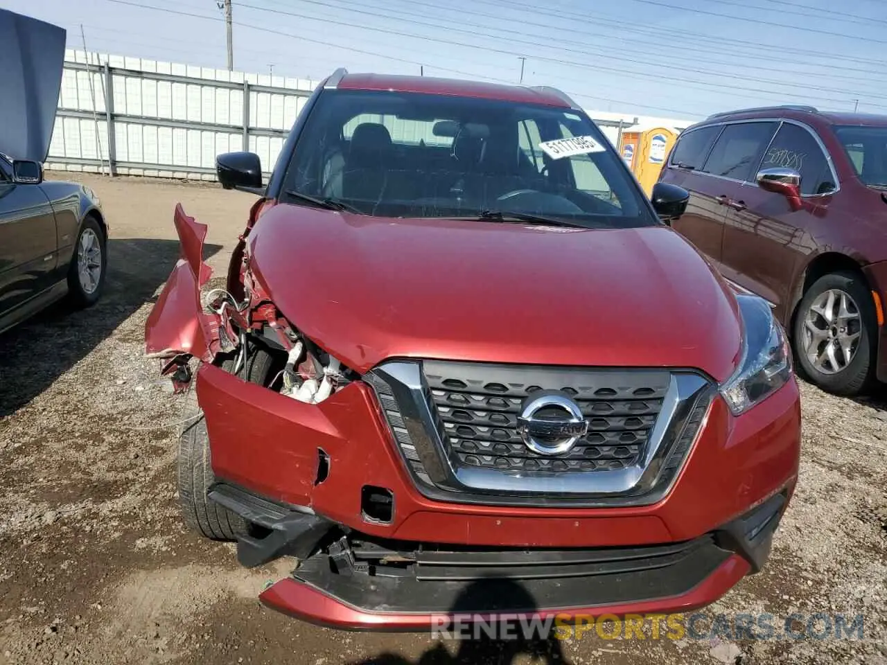 5 Photograph of a damaged car 3N1CP5CU8KL555775 NISSAN KICKS 2019
