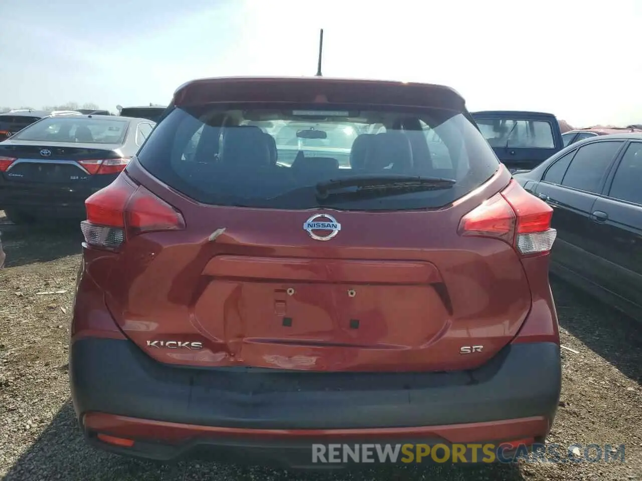 6 Photograph of a damaged car 3N1CP5CU8KL555775 NISSAN KICKS 2019