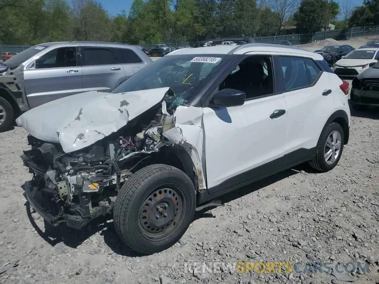 1 Photograph of a damaged car 3N1CP5CU9KL517567 NISSAN KICKS 2019