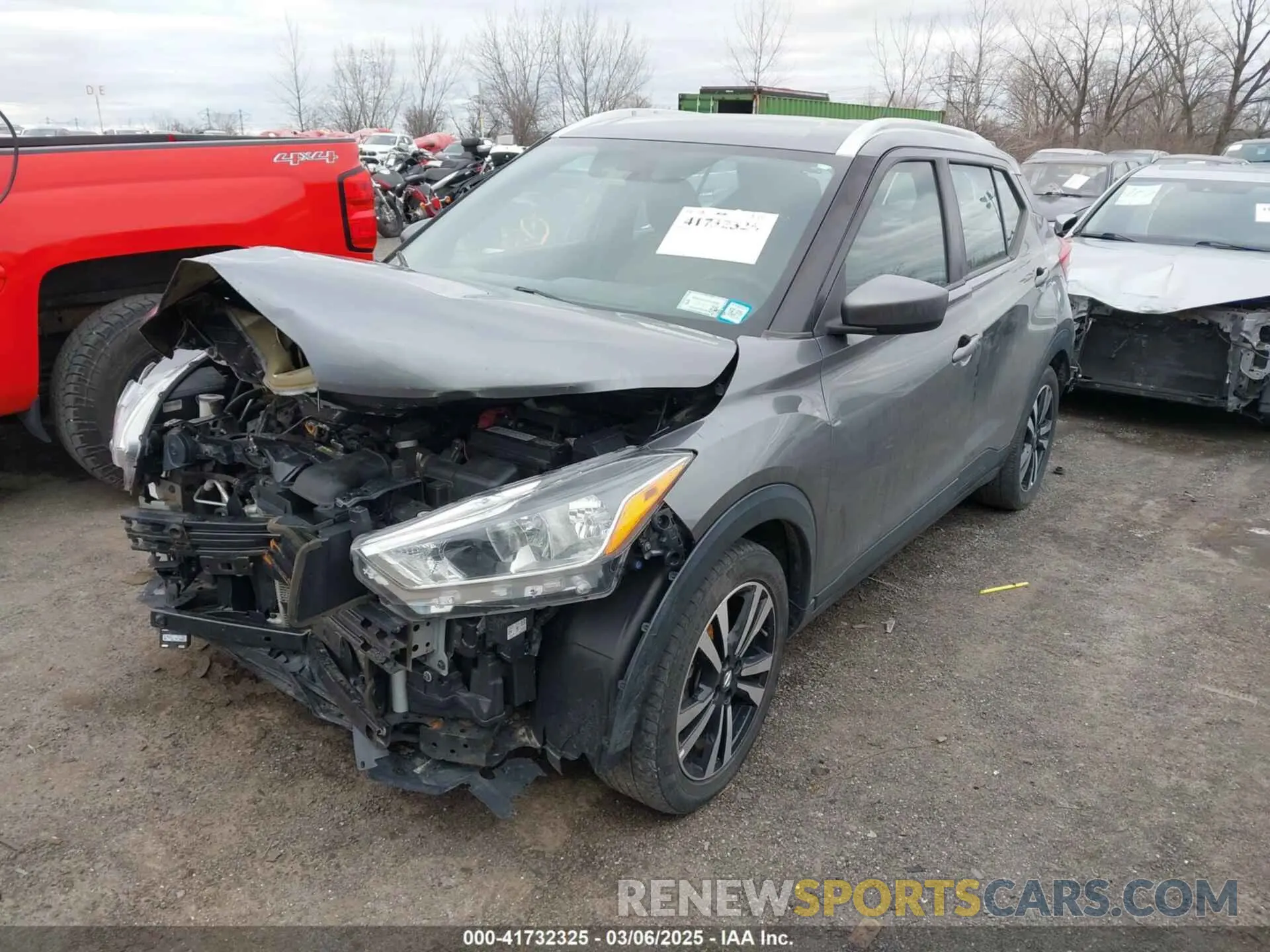 2 Photograph of a damaged car 3N1CP5CU9KL542551 NISSAN KICKS 2019