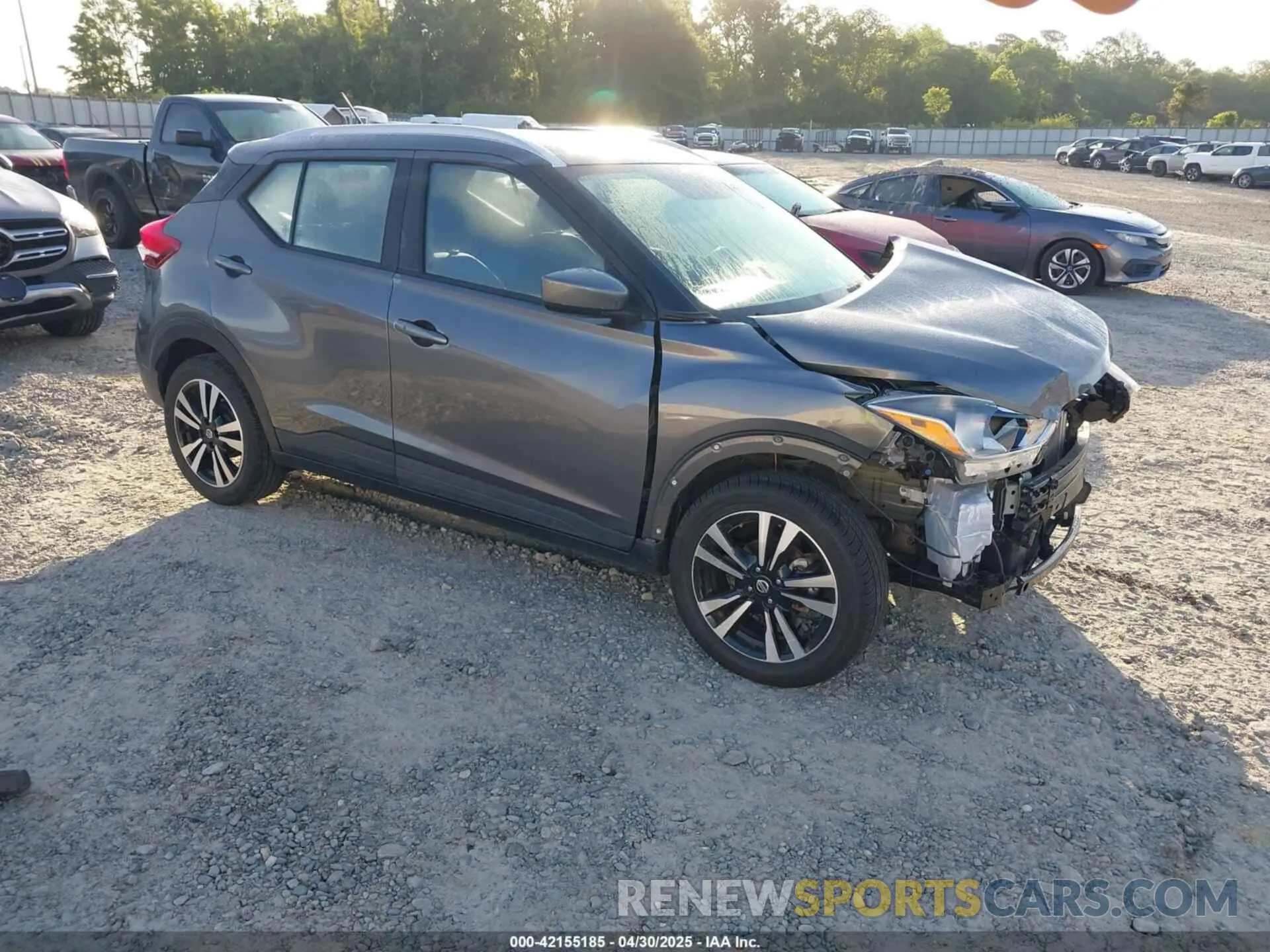 1 Photograph of a damaged car 3N1CP5CU9KL552626 NISSAN KICKS 2019