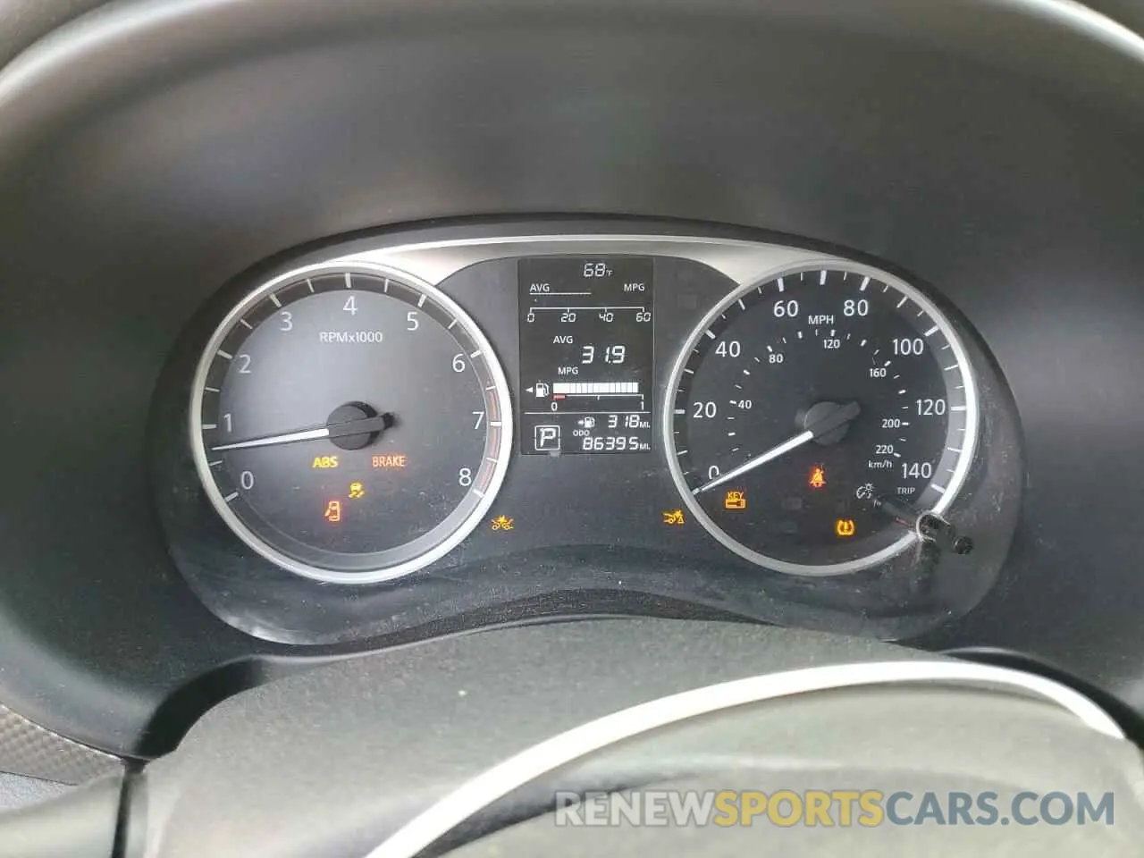 9 Photograph of a damaged car 3N1CP5BV0LL539050 NISSAN KICKS 2020