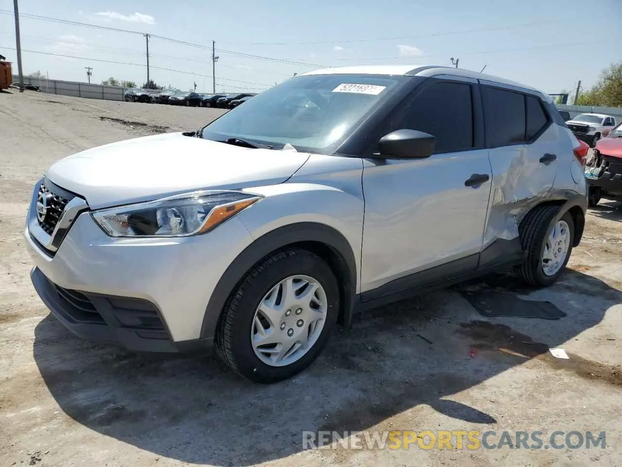 1 Photograph of a damaged car 3N1CP5BV1LL500029 NISSAN KICKS 2020