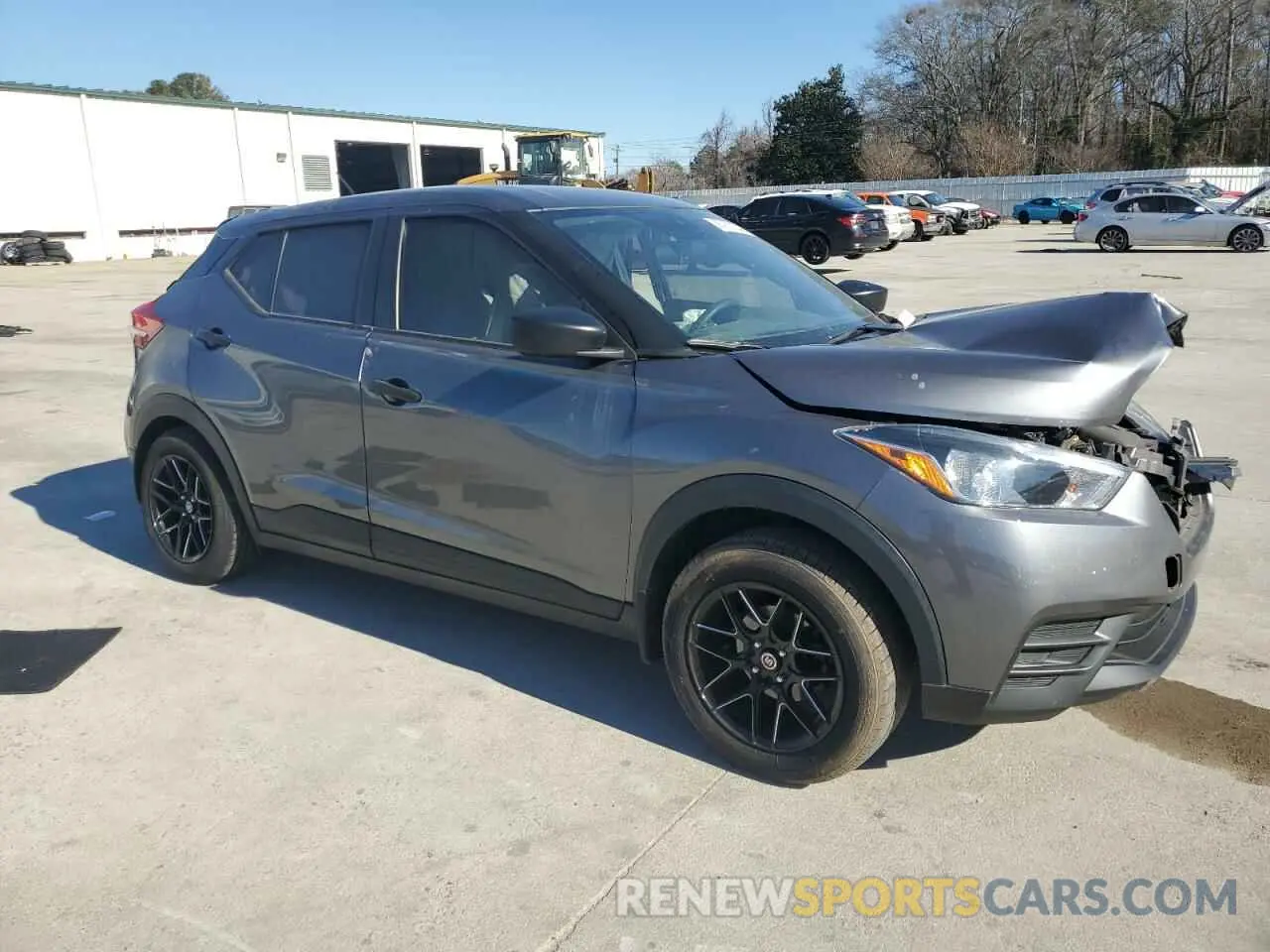 4 Photograph of a damaged car 3N1CP5BV2LL498906 NISSAN KICKS 2020