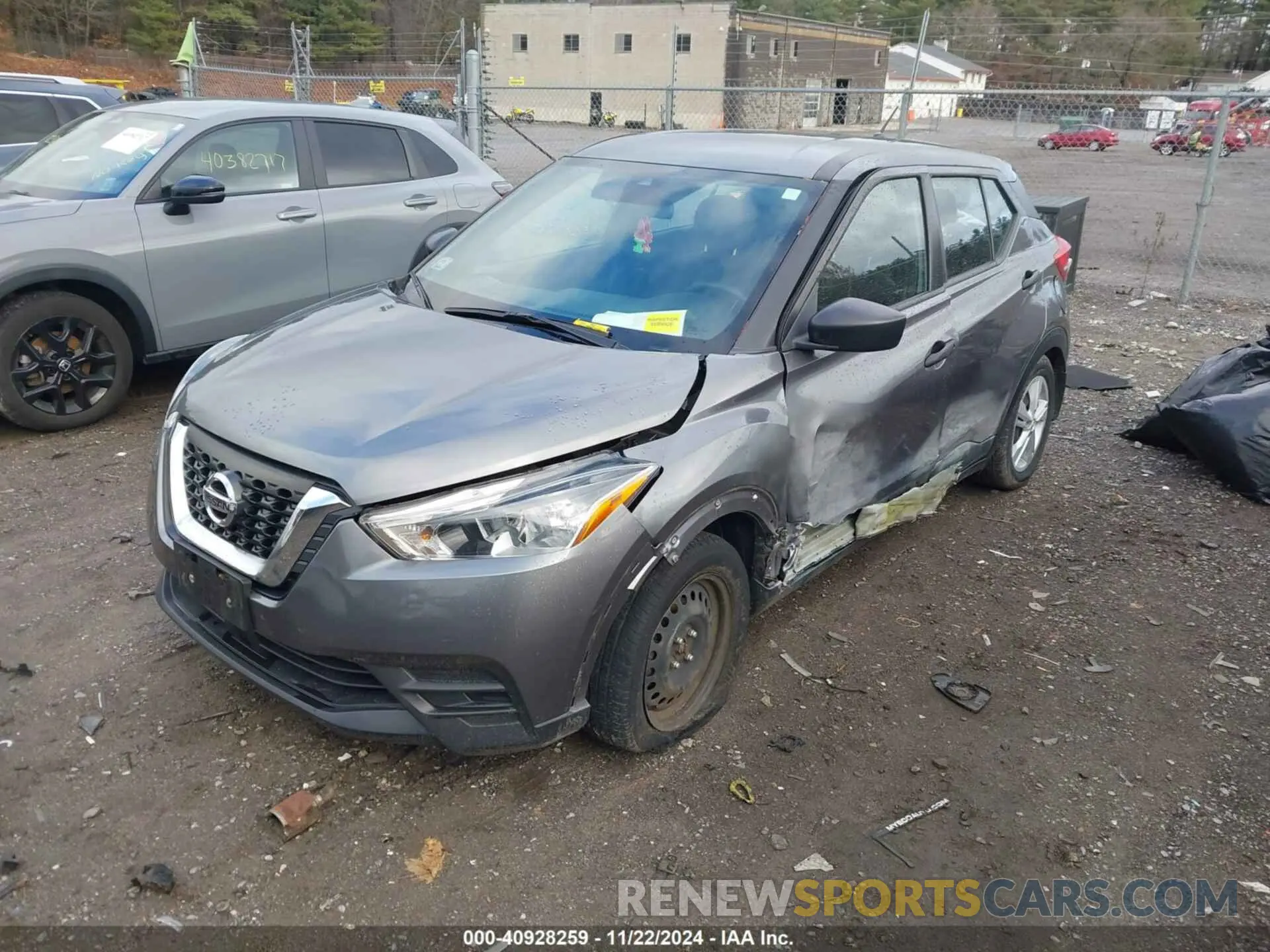2 Photograph of a damaged car 3N1CP5BV3LL550723 NISSAN KICKS 2020
