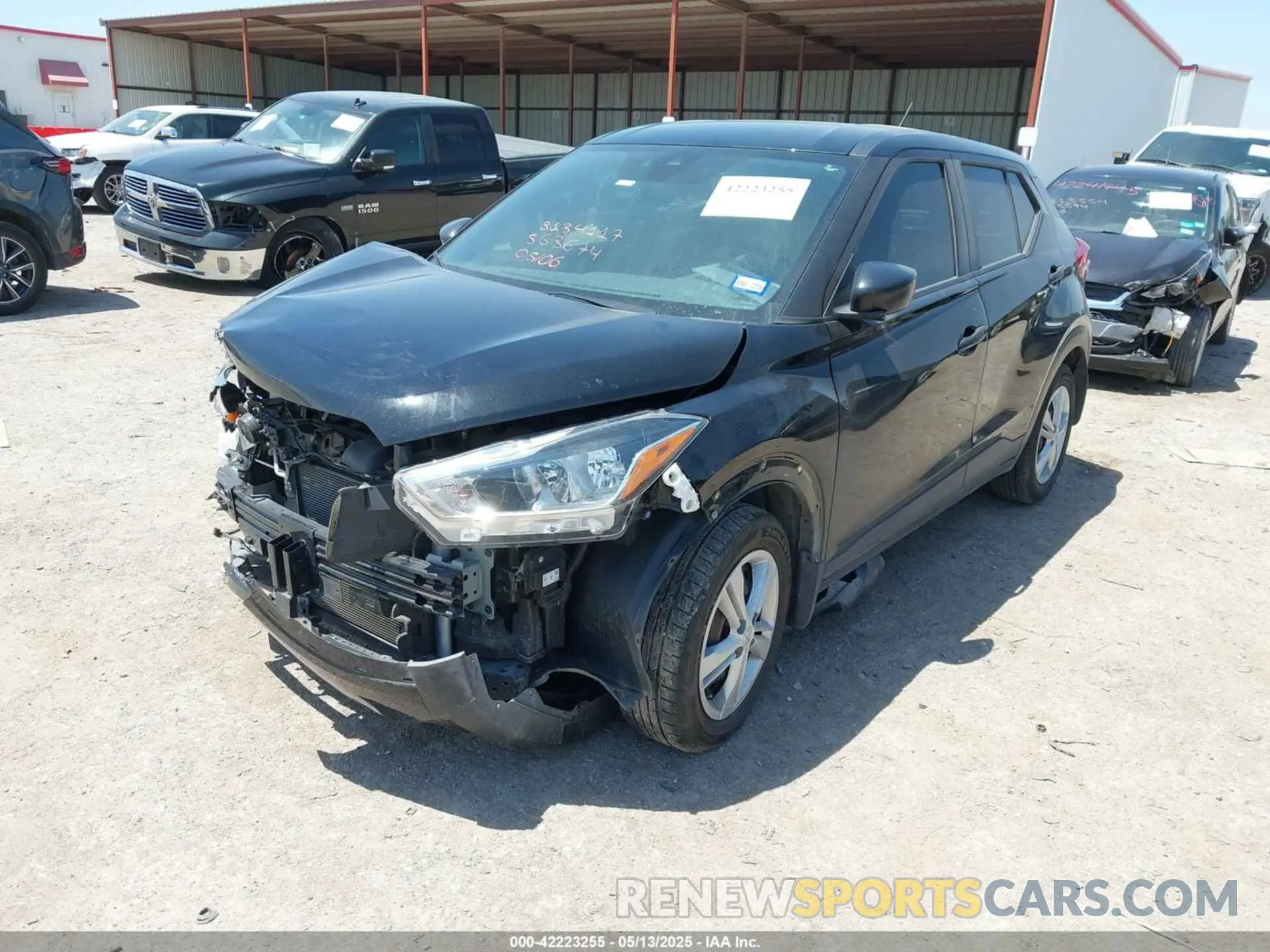 2 Photograph of a damaged car 3N1CP5BV4LL563674 NISSAN KICKS 2020