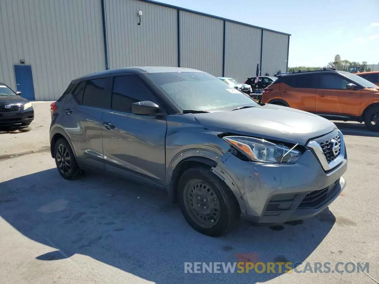 4 Photograph of a damaged car 3N1CP5BV8LL521489 NISSAN KICKS 2020