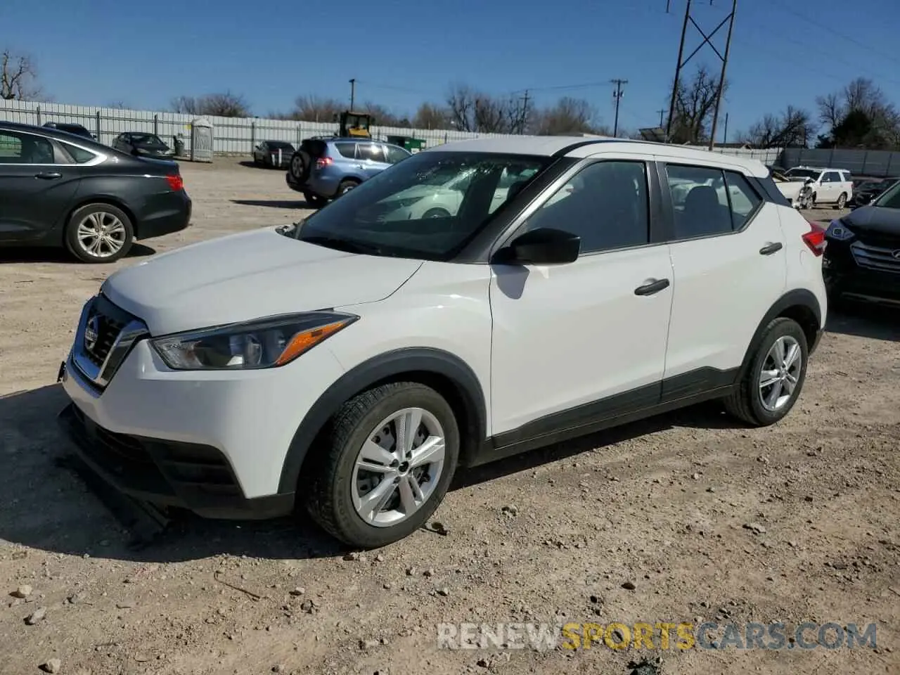 1 Photograph of a damaged car 3N1CP5BV8LL574144 NISSAN KICKS 2020