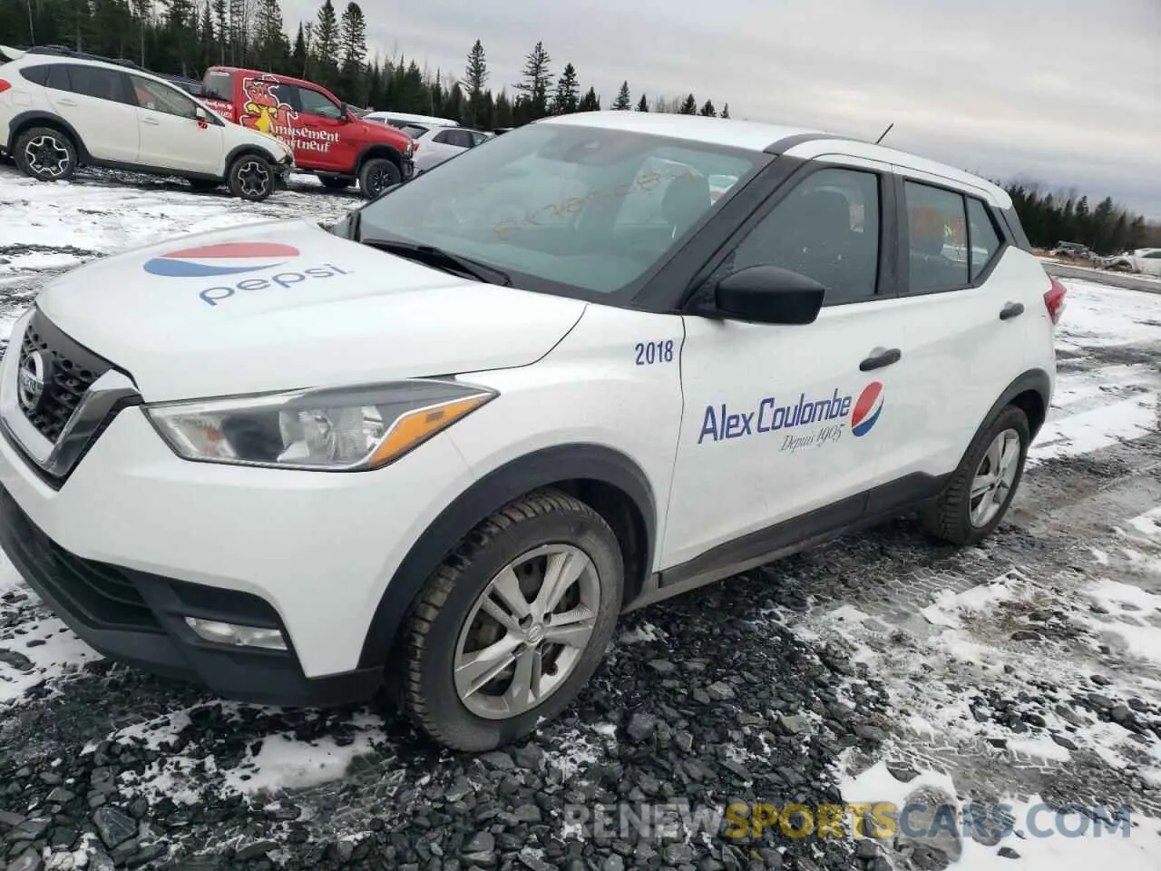1 Photograph of a damaged car 3N1CP5BVXLL553683 NISSAN KICKS 2020