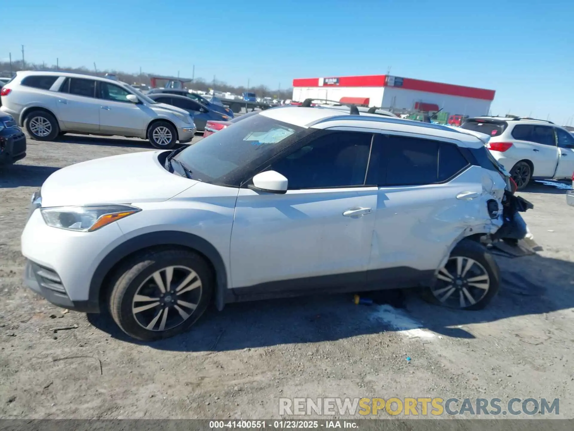 13 Photograph of a damaged car 3N1CP5CV1LL493890 NISSAN KICKS 2020
