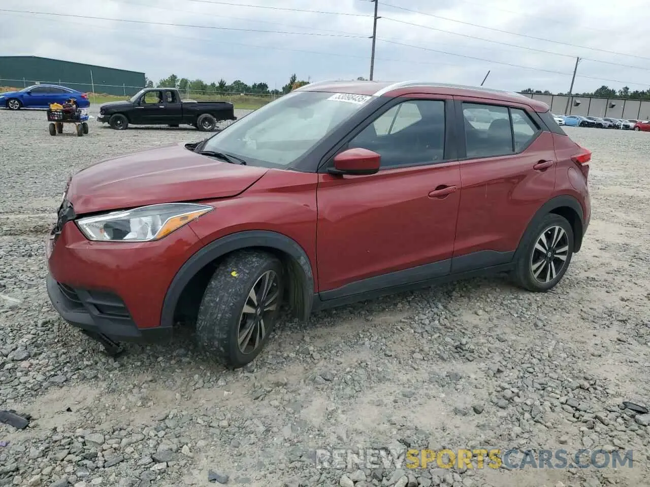 1 Photograph of a damaged car 3N1CP5CV5LL570812 NISSAN KICKS 2020