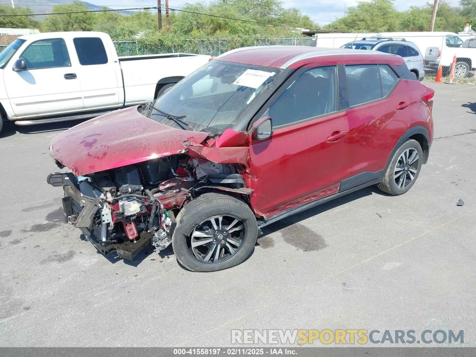 2 Photograph of a damaged car 3N1CP5CV6LL506259 NISSAN KICKS 2020