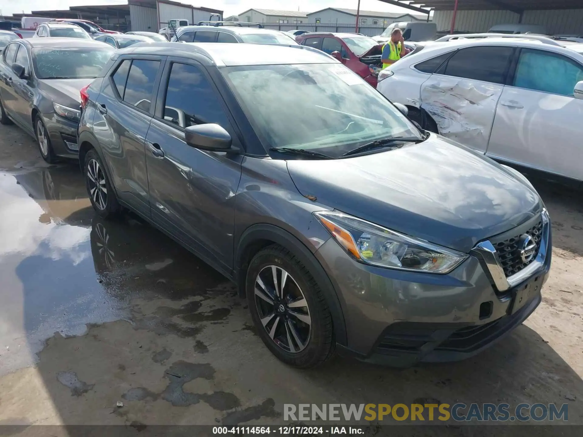 1 Photograph of a damaged car 3N1CP5CVXLL547056 NISSAN KICKS 2020