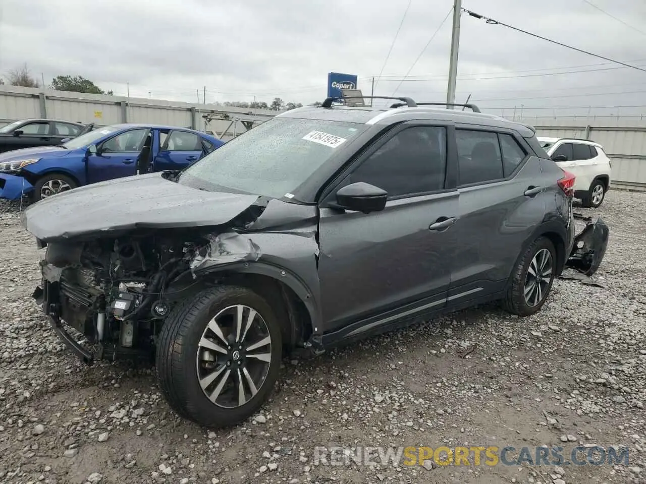 1 Photograph of a damaged car 3N1CP5DV0LL500682 NISSAN KICKS 2020