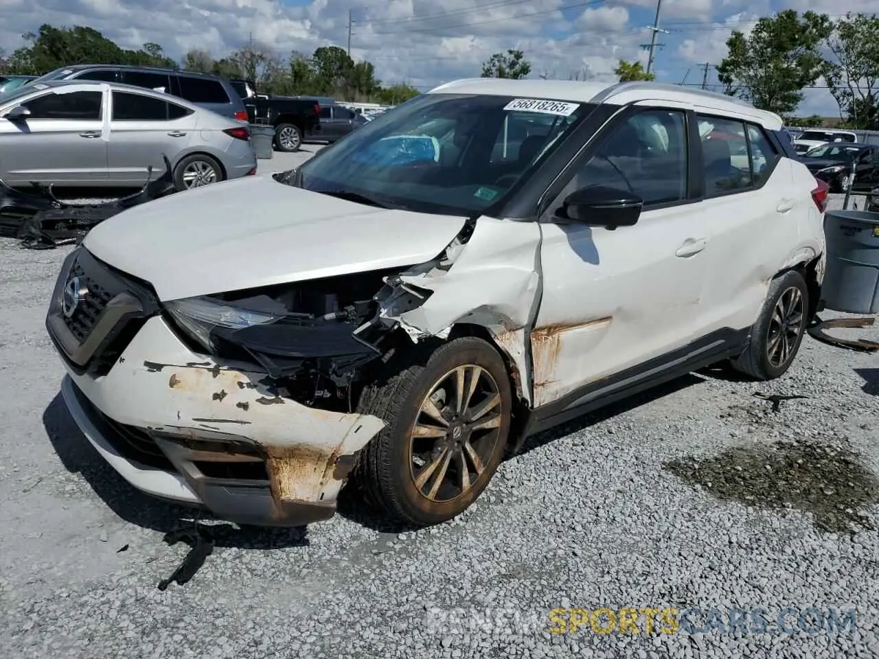 1 Photograph of a damaged car 3N1CP5DV4LL540229 NISSAN KICKS 2020