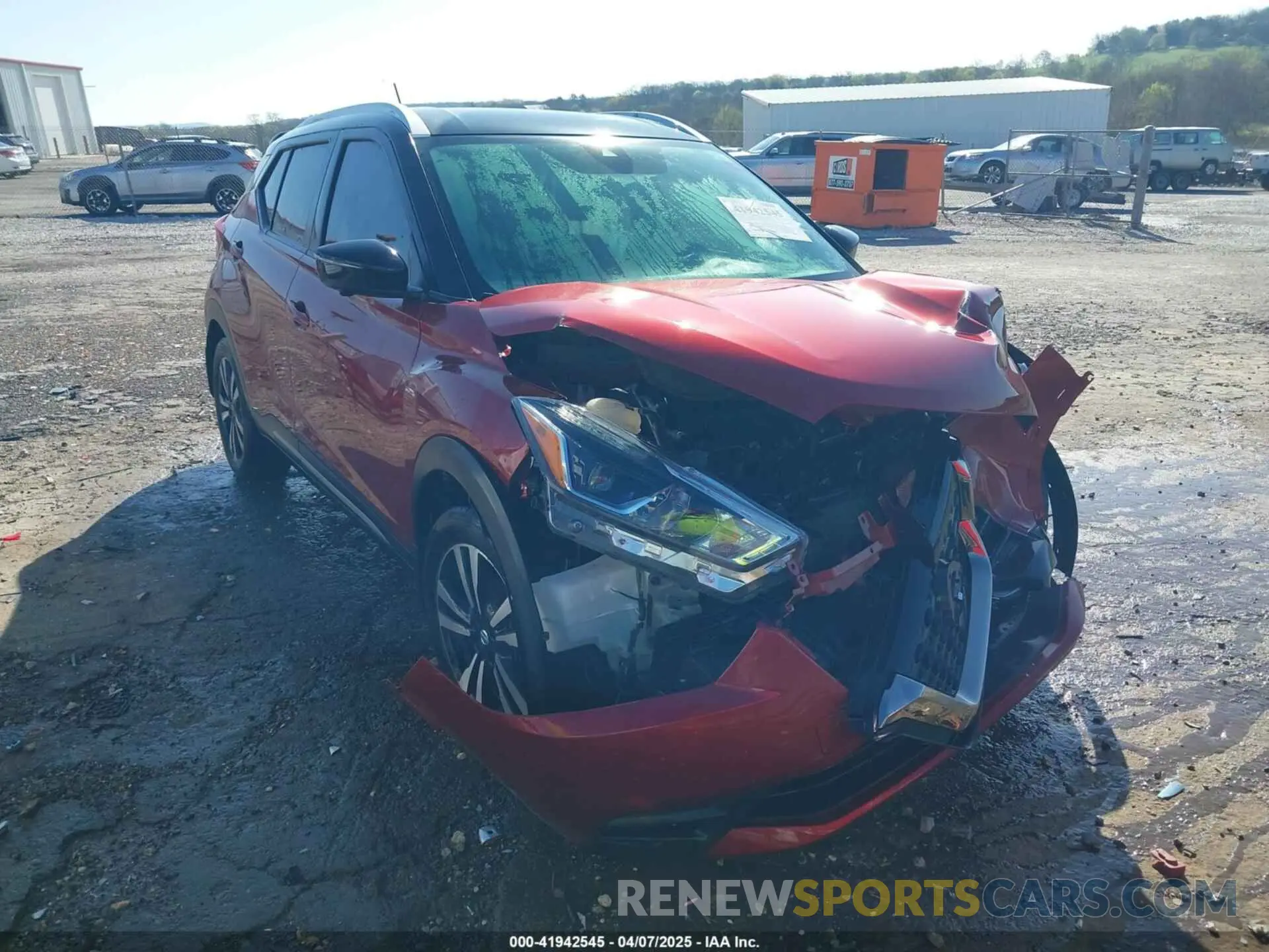 1 Photograph of a damaged car 3N1CP5DV7LL554917 NISSAN KICKS 2020