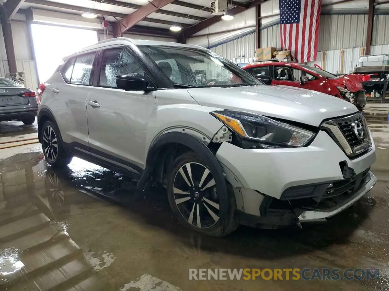 4 Photograph of a damaged car 3N1CP5DV8LL524230 NISSAN KICKS 2020