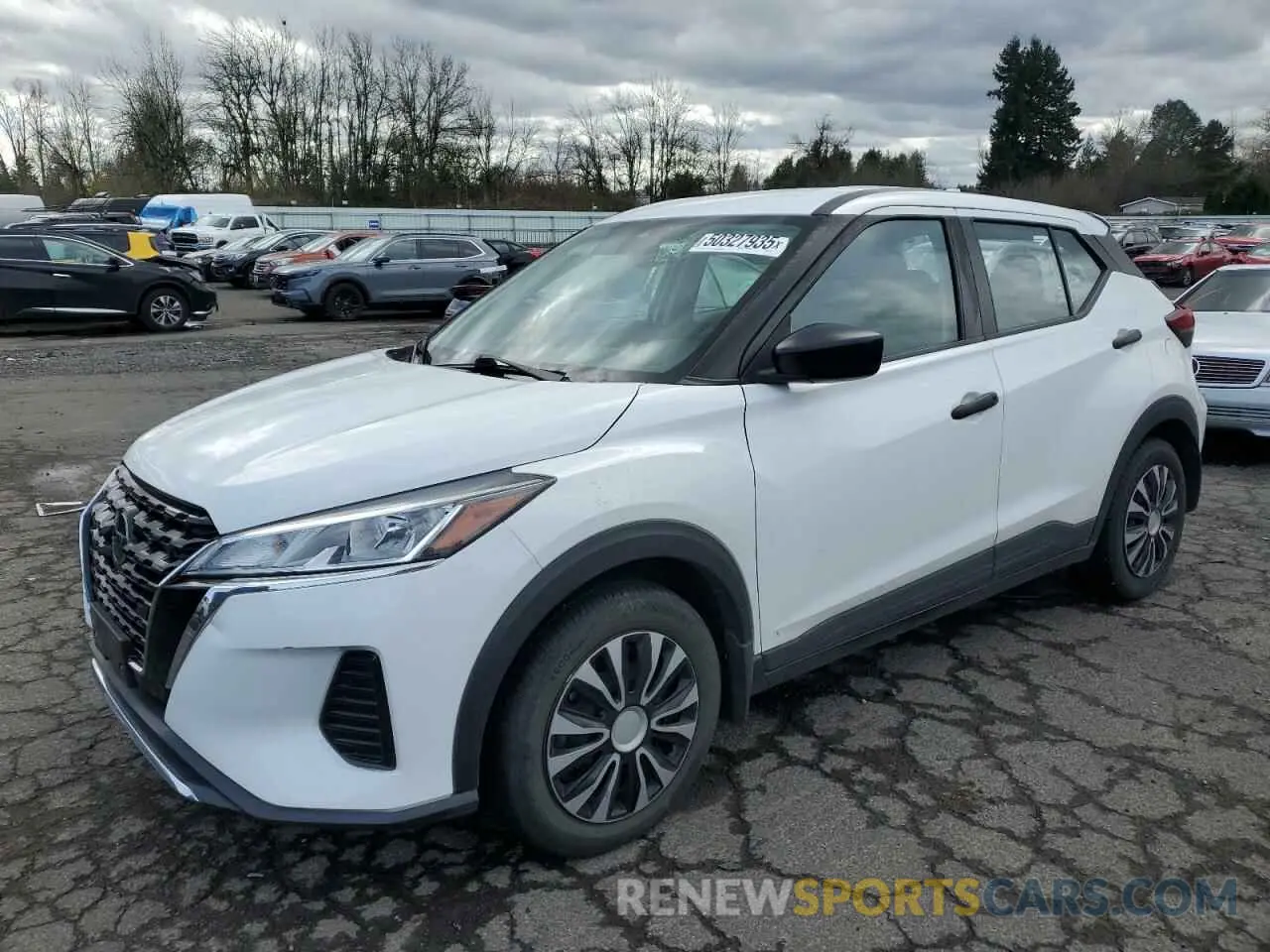 1 Photograph of a damaged car 3N1CP5BV0ML492815 NISSAN KICKS 2021