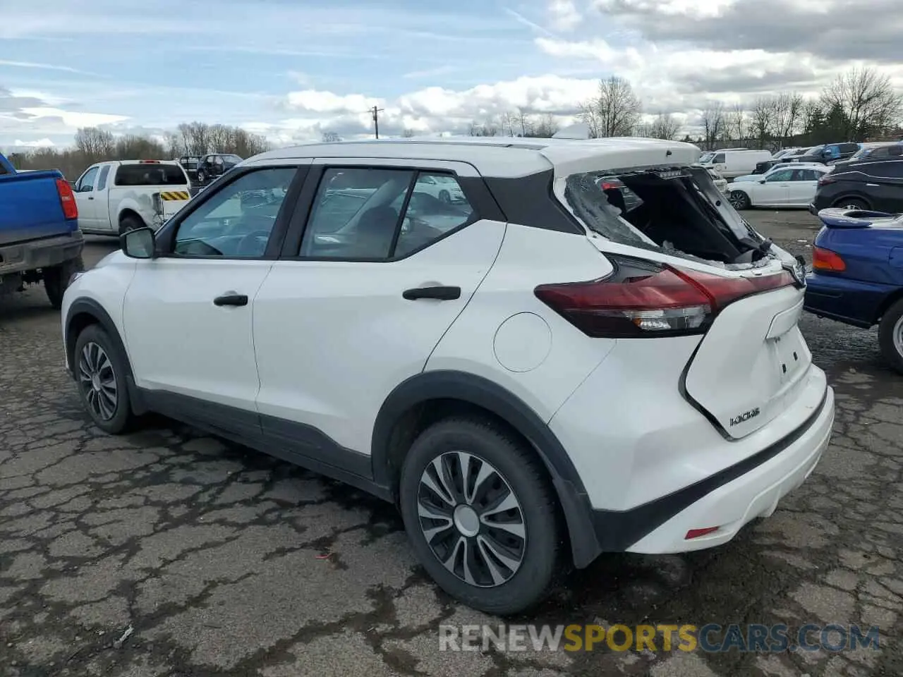2 Photograph of a damaged car 3N1CP5BV0ML492815 NISSAN KICKS 2021