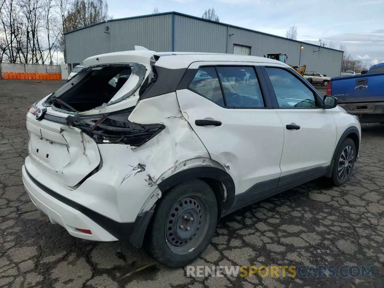 3 Photograph of a damaged car 3N1CP5BV0ML492815 NISSAN KICKS 2021