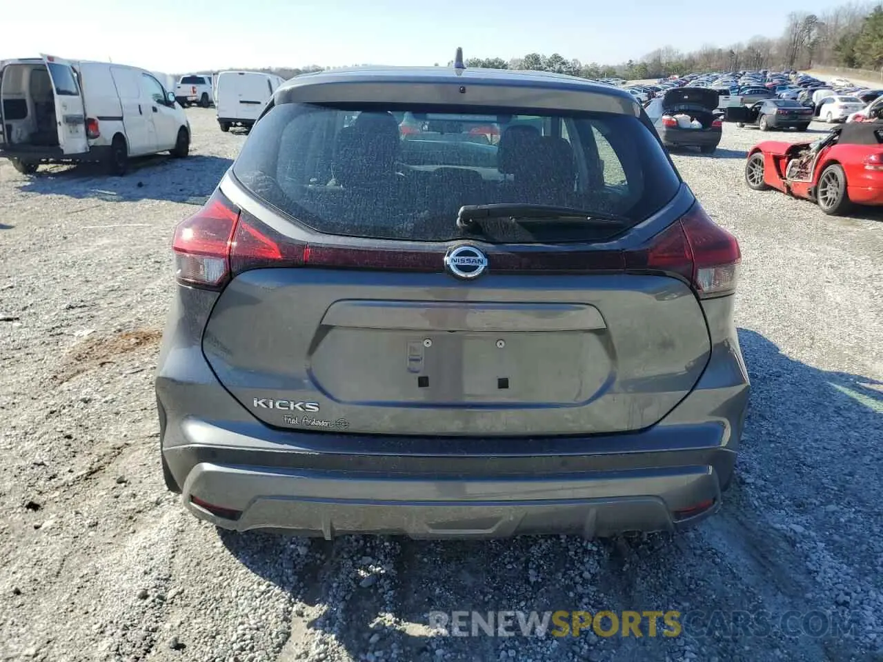 6 Photograph of a damaged car 3N1CP5BV0ML519303 NISSAN KICKS 2021