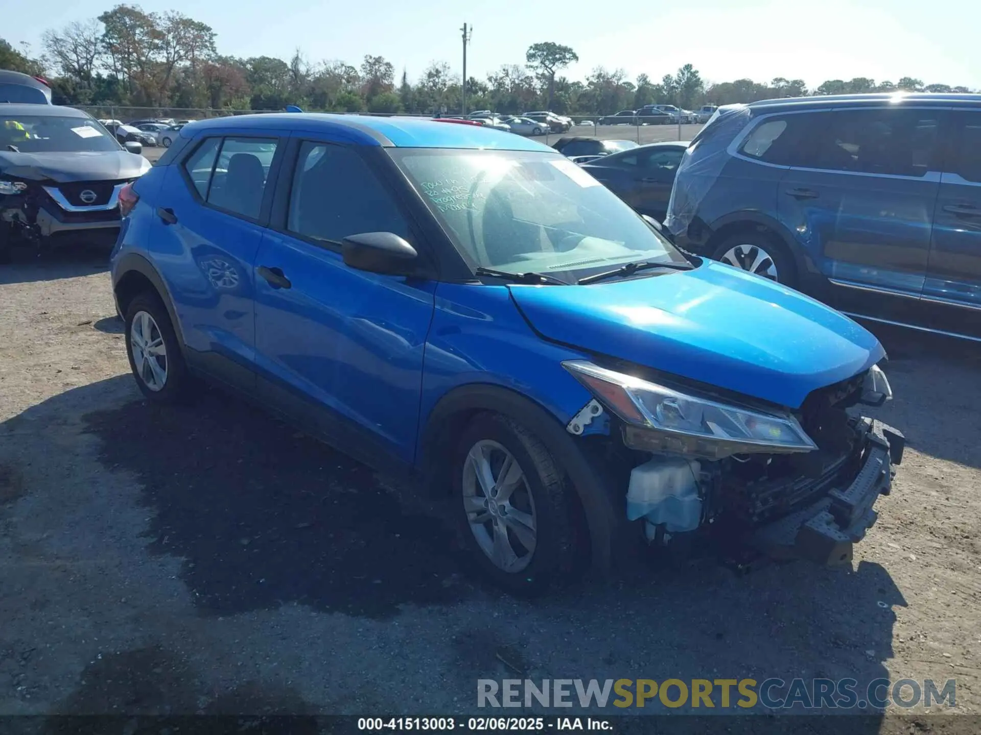 1 Фотография поврежденного автомобиля 3N1CP5BV0ML522783 NISSAN KICKS 2021