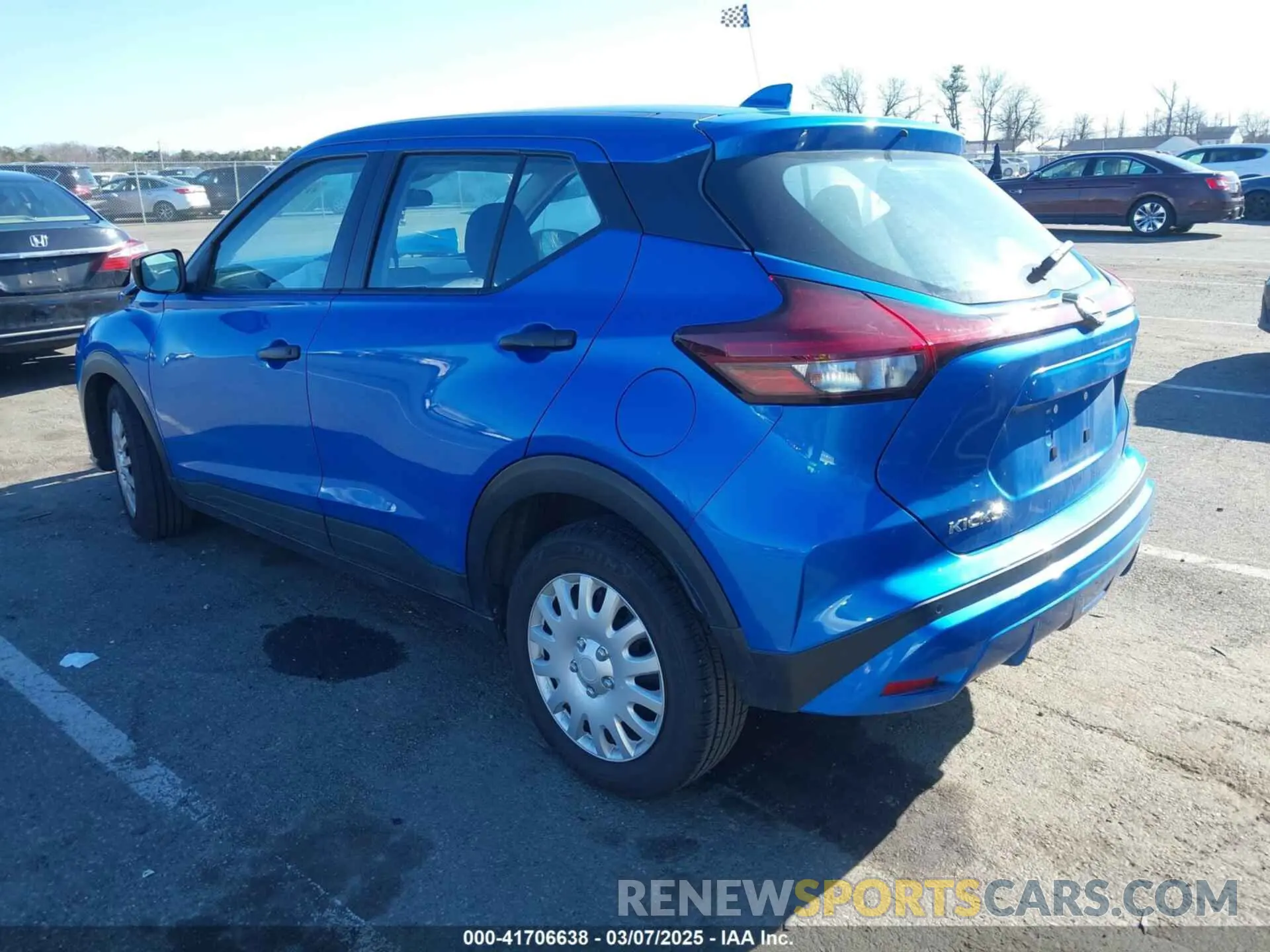 3 Фотография поврежденного автомобиля 3N1CP5BV1ML505393 NISSAN KICKS 2021