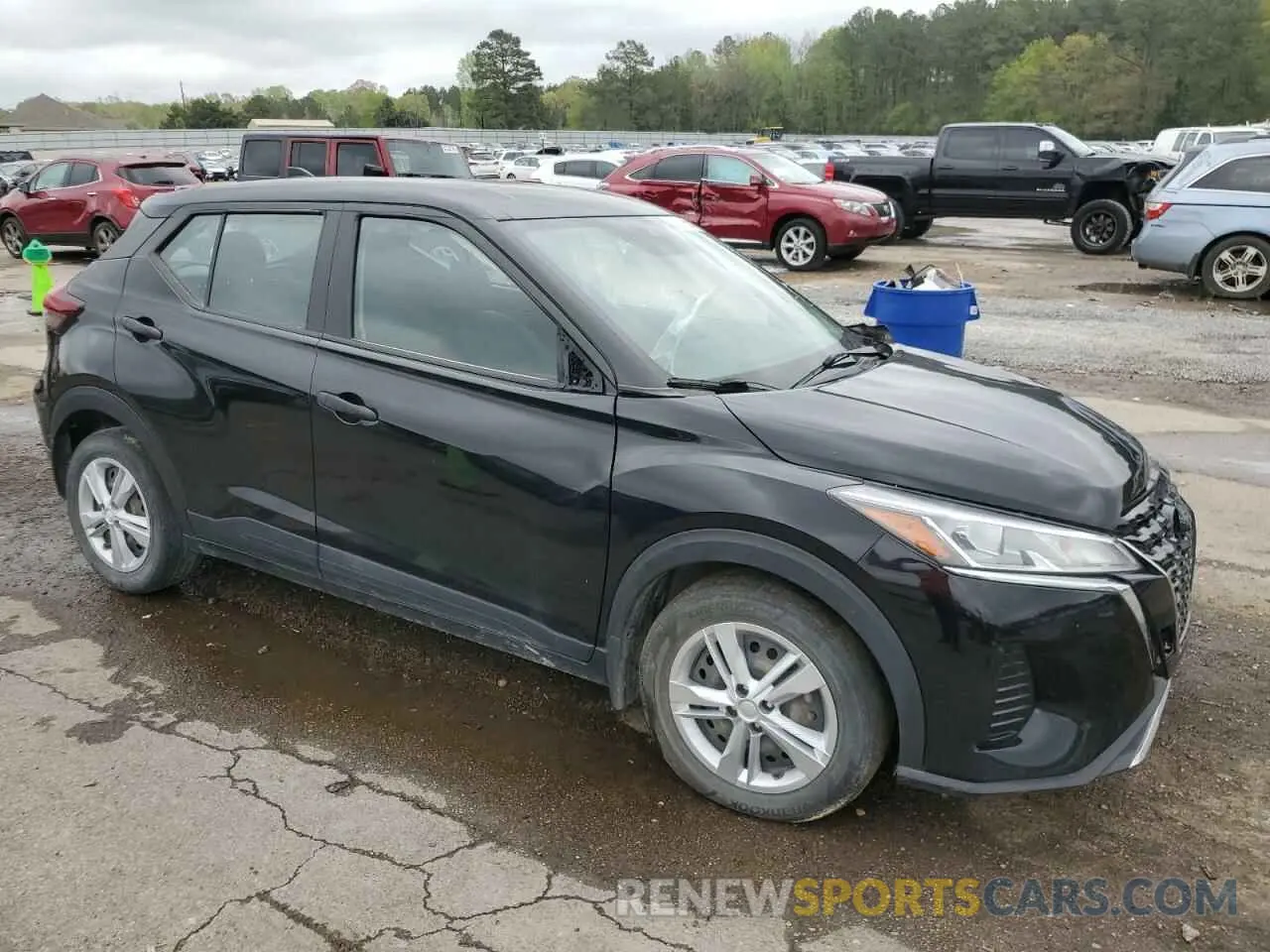 4 Photograph of a damaged car 3N1CP5BV1ML520346 NISSAN KICKS 2021