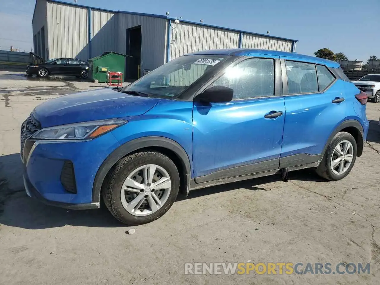 1 Photograph of a damaged car 3N1CP5BV1ML565674 NISSAN KICKS 2021