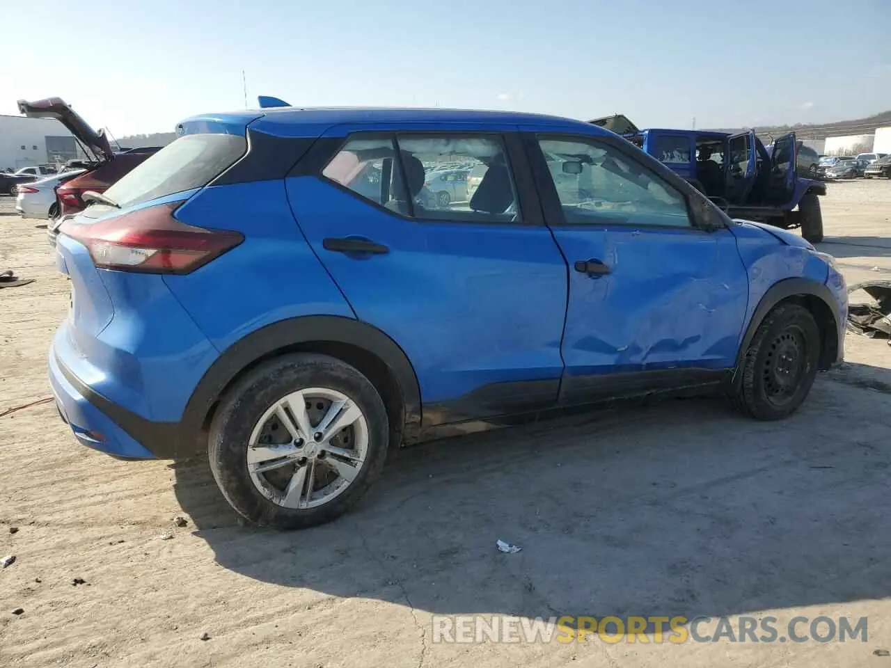 3 Photograph of a damaged car 3N1CP5BV1ML565674 NISSAN KICKS 2021