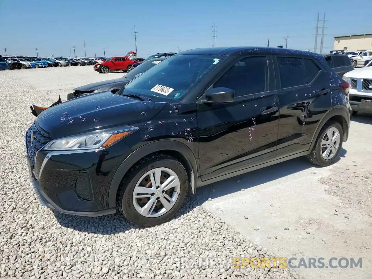 1 Photograph of a damaged car 3N1CP5BV3ML538220 NISSAN KICKS 2021