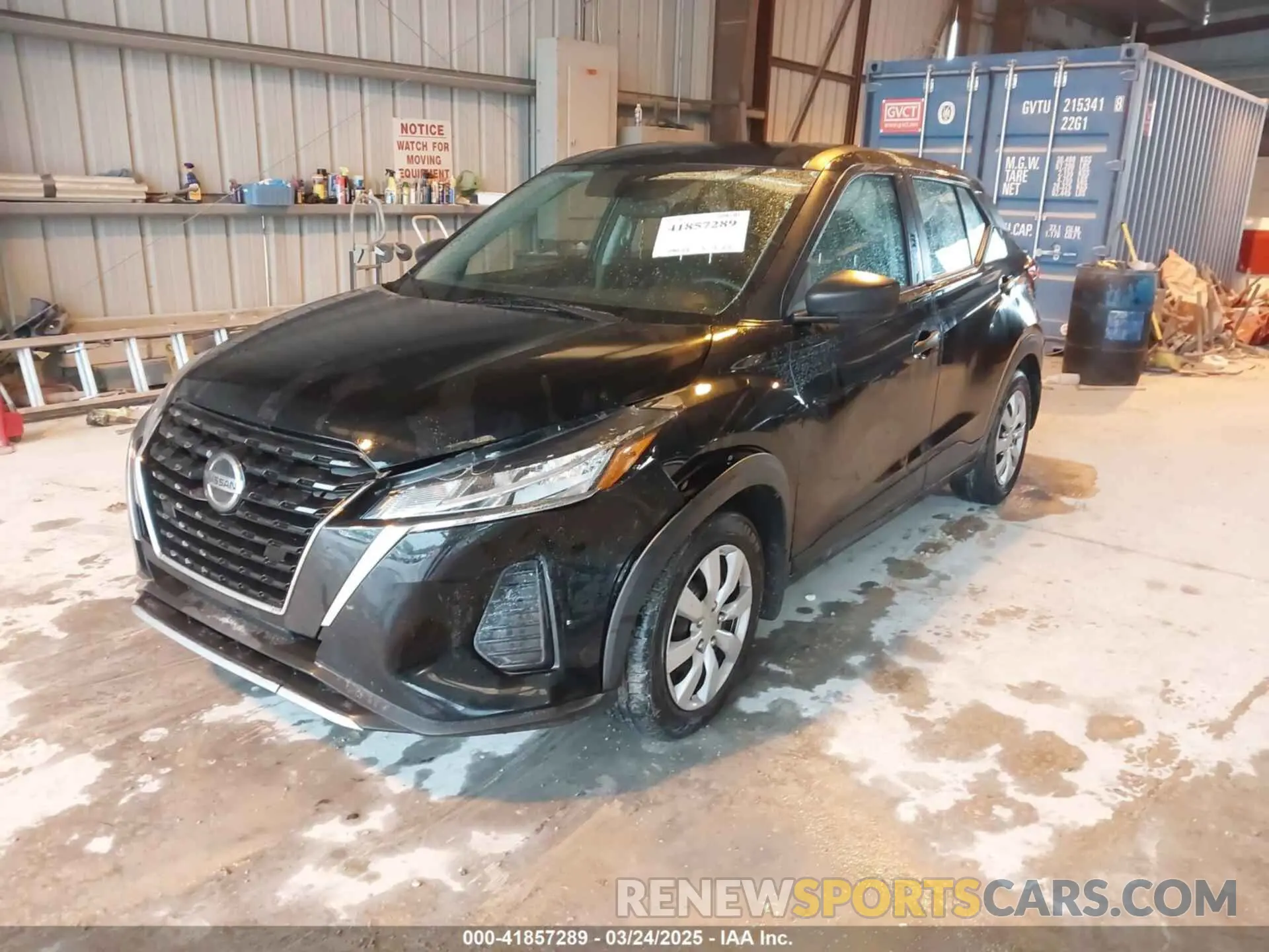 2 Photograph of a damaged car 3N1CP5BV3ML540520 NISSAN KICKS 2021
