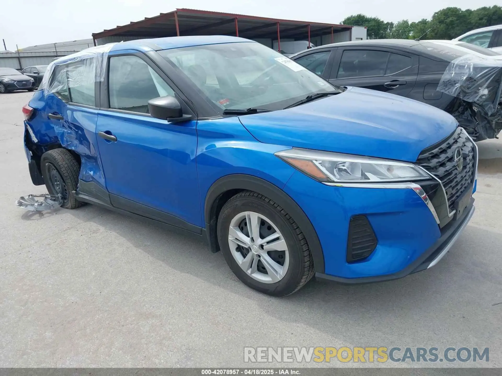 1 Фотография поврежденного автомобиля 3N1CP5BV4ML509146 NISSAN KICKS 2021