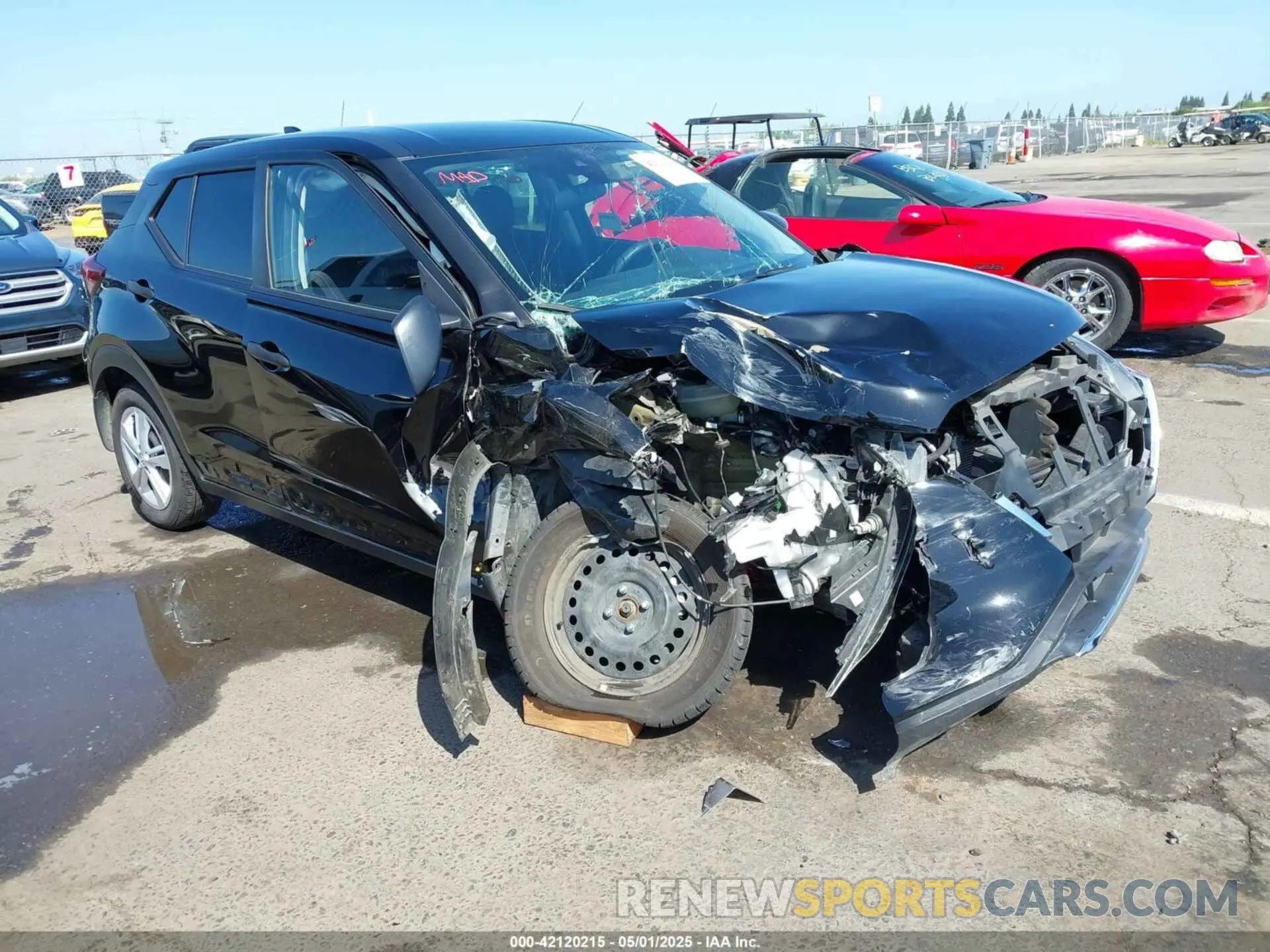 1 Photograph of a damaged car 3N1CP5BV4ML546715 NISSAN KICKS 2021