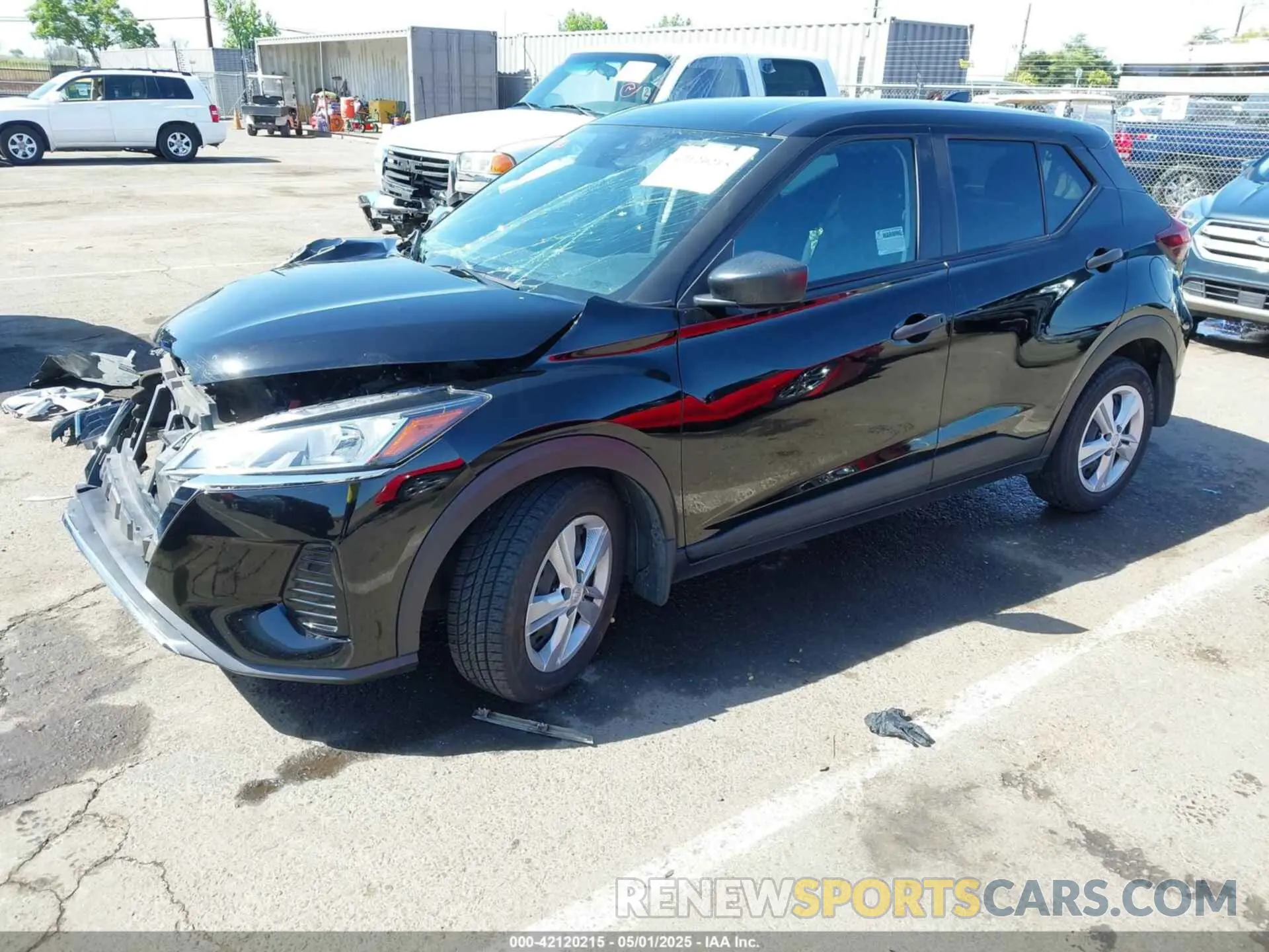 2 Photograph of a damaged car 3N1CP5BV4ML546715 NISSAN KICKS 2021