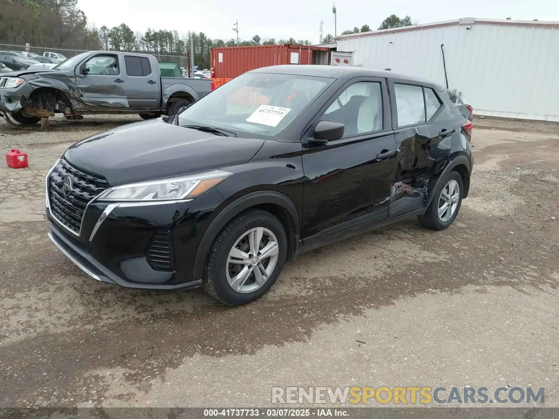 2 Photograph of a damaged car 3N1CP5BV5ML519278 NISSAN KICKS 2021