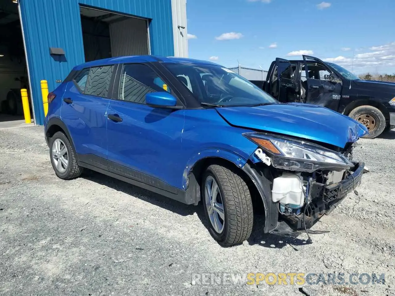 4 Photograph of a damaged car 3N1CP5BV5ML549283 NISSAN KICKS 2021