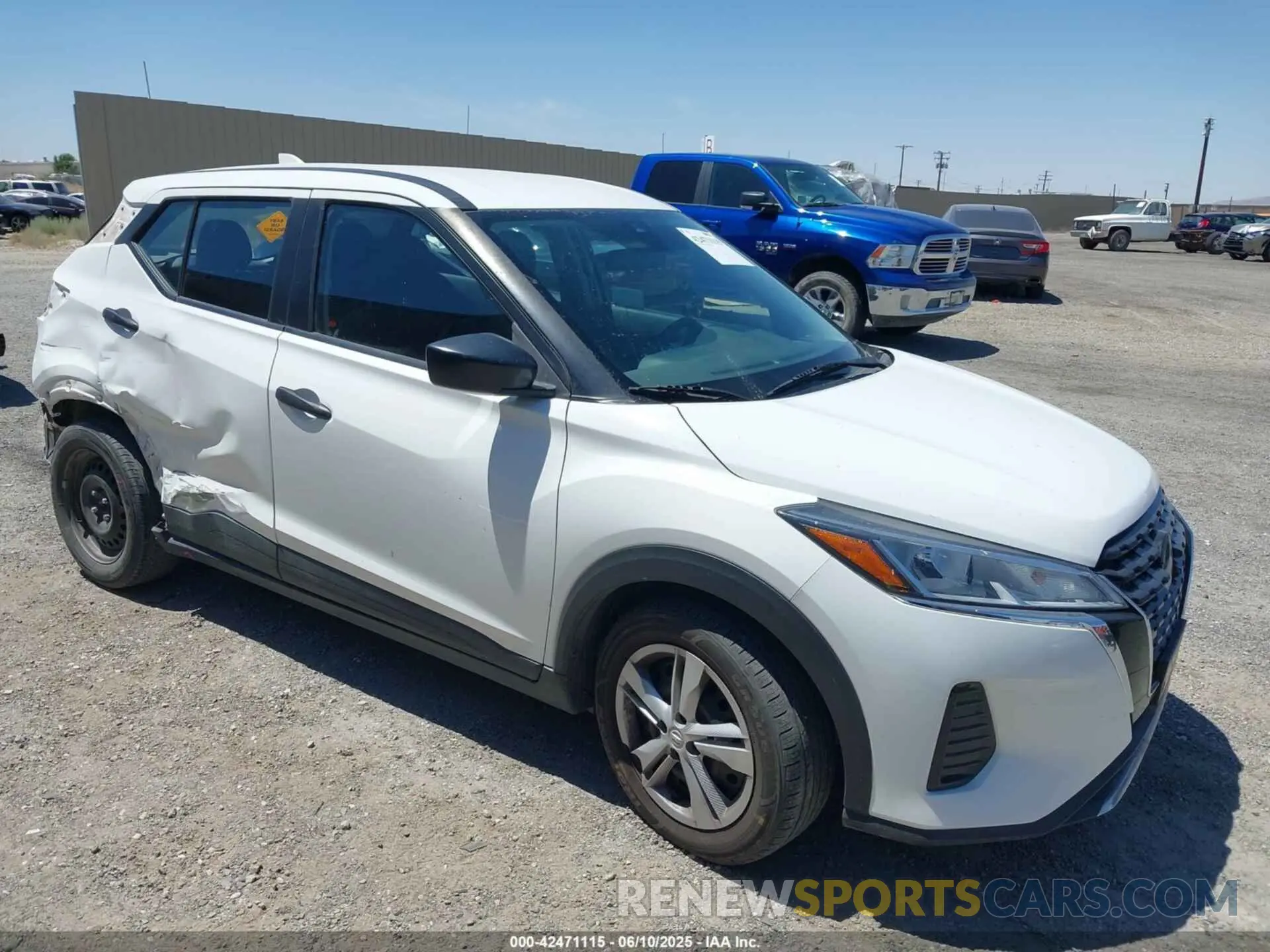 1 Фотография поврежденного автомобиля 3N1CP5BV6ML464310 NISSAN KICKS 2021