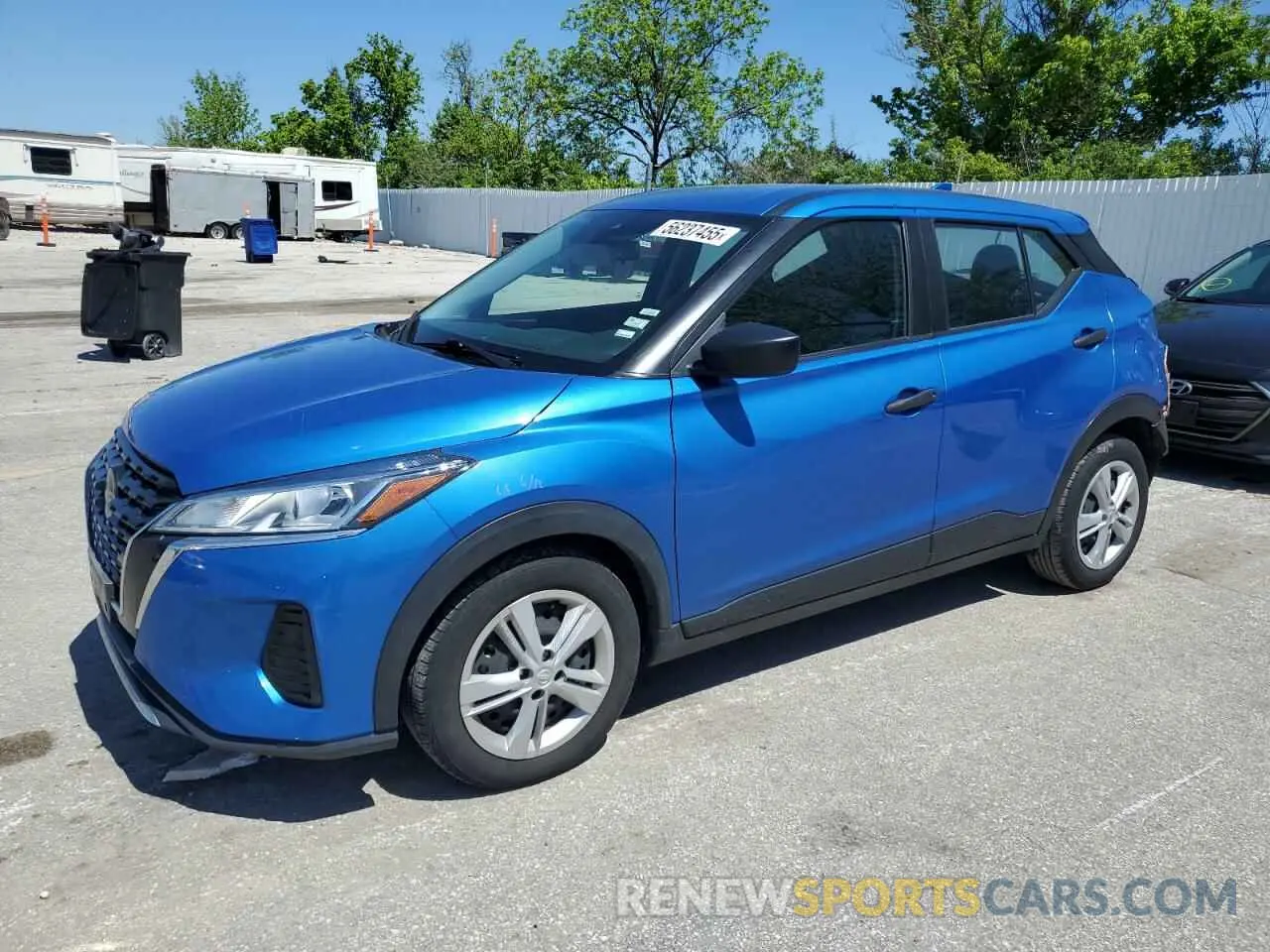 1 Photograph of a damaged car 3N1CP5BV6ML501520 NISSAN KICKS 2021