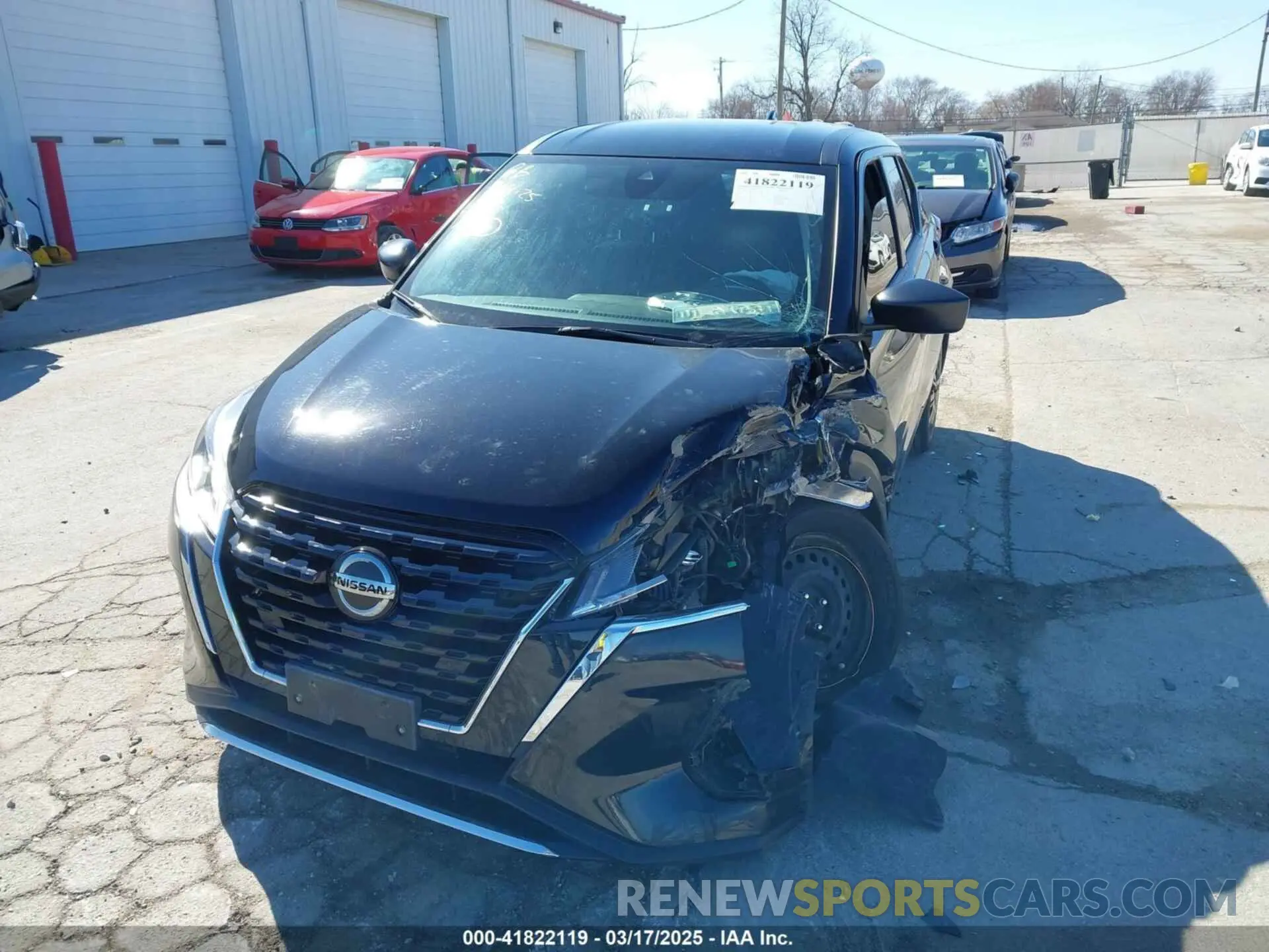 2 Photograph of a damaged car 3N1CP5BV6ML540480 NISSAN KICKS 2021