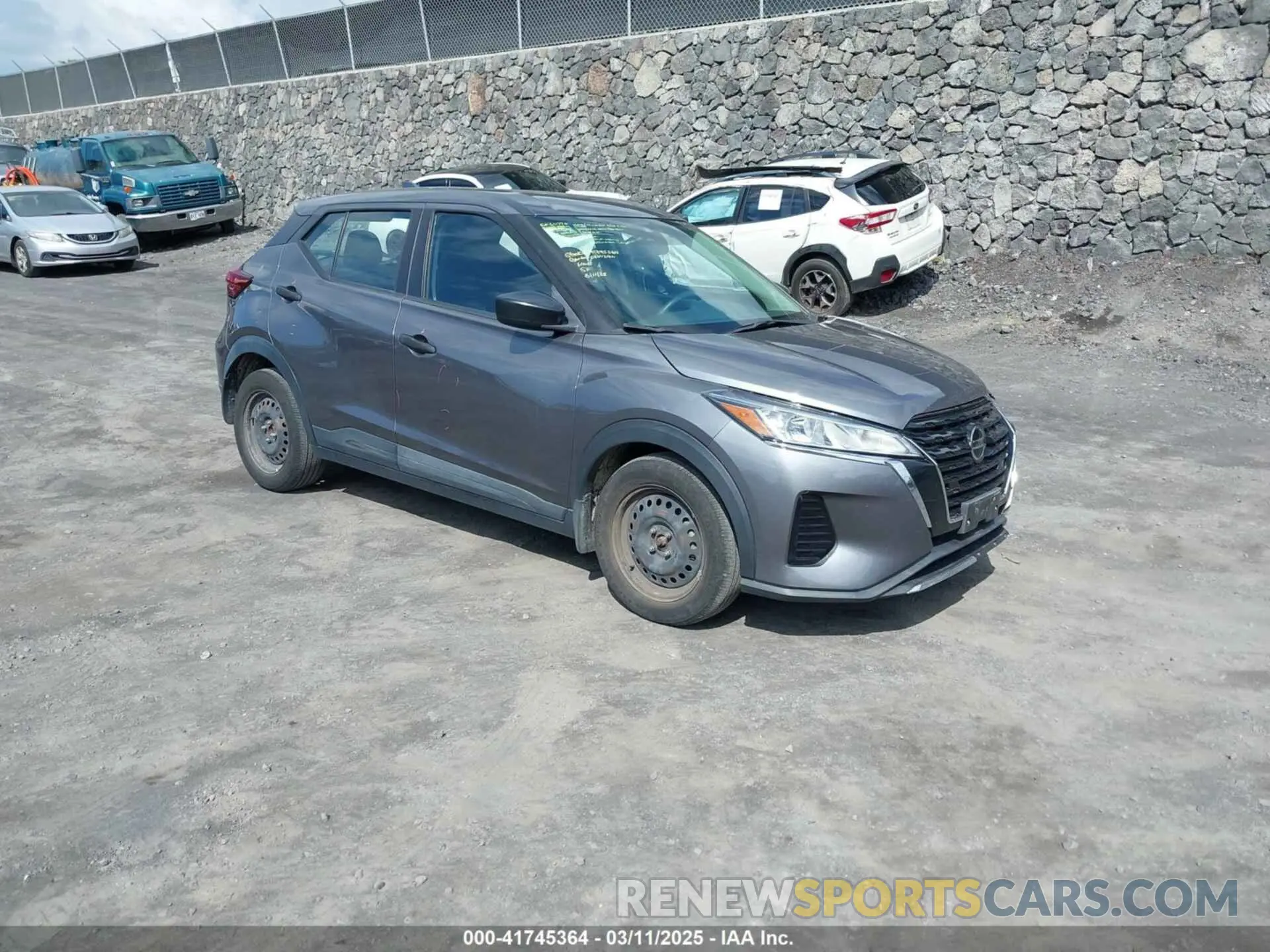 1 Photograph of a damaged car 3N1CP5BV6ML544383 NISSAN KICKS 2021