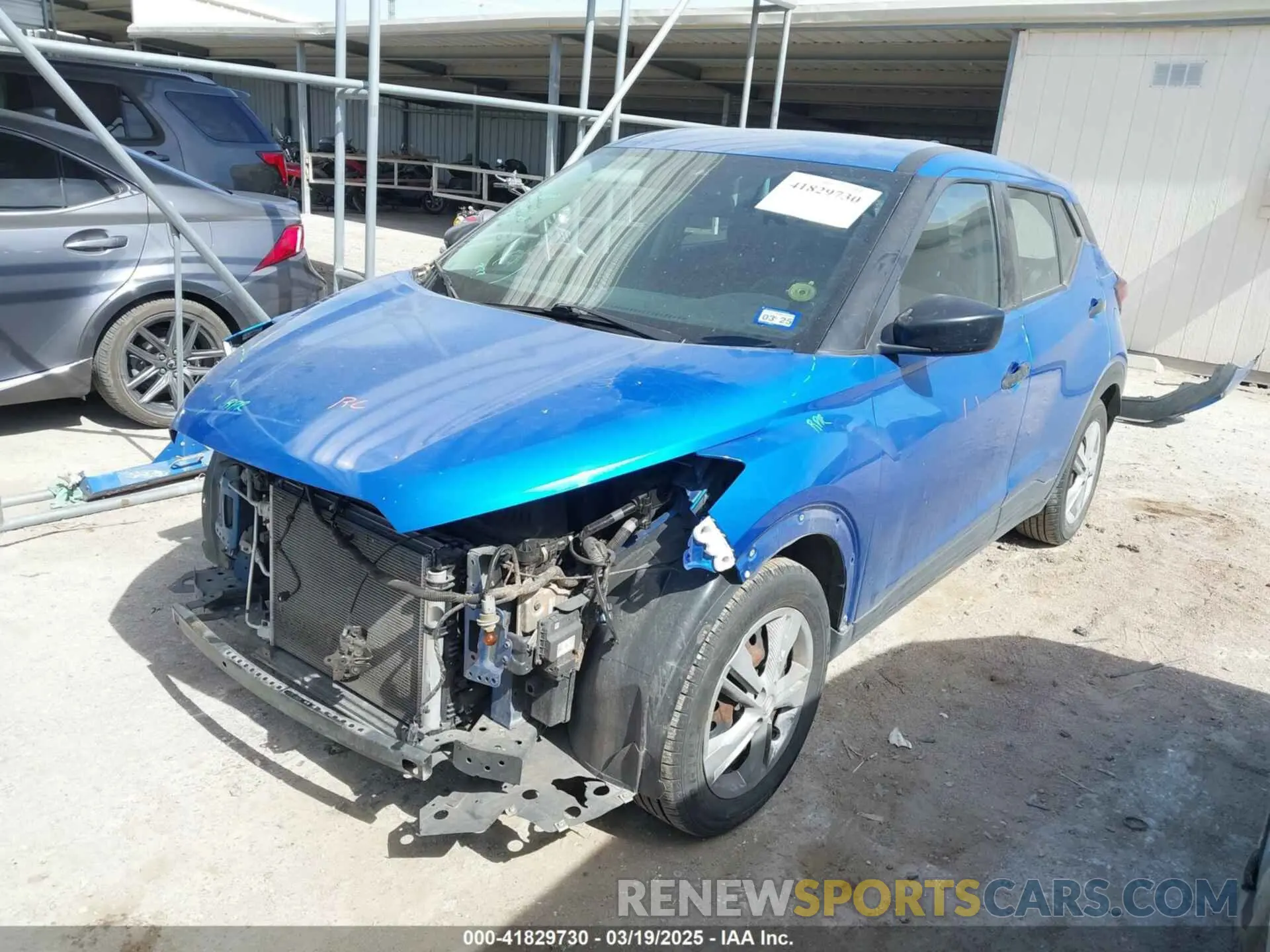 2 Фотография поврежденного автомобиля 3N1CP5BV8ML482419 NISSAN KICKS 2021
