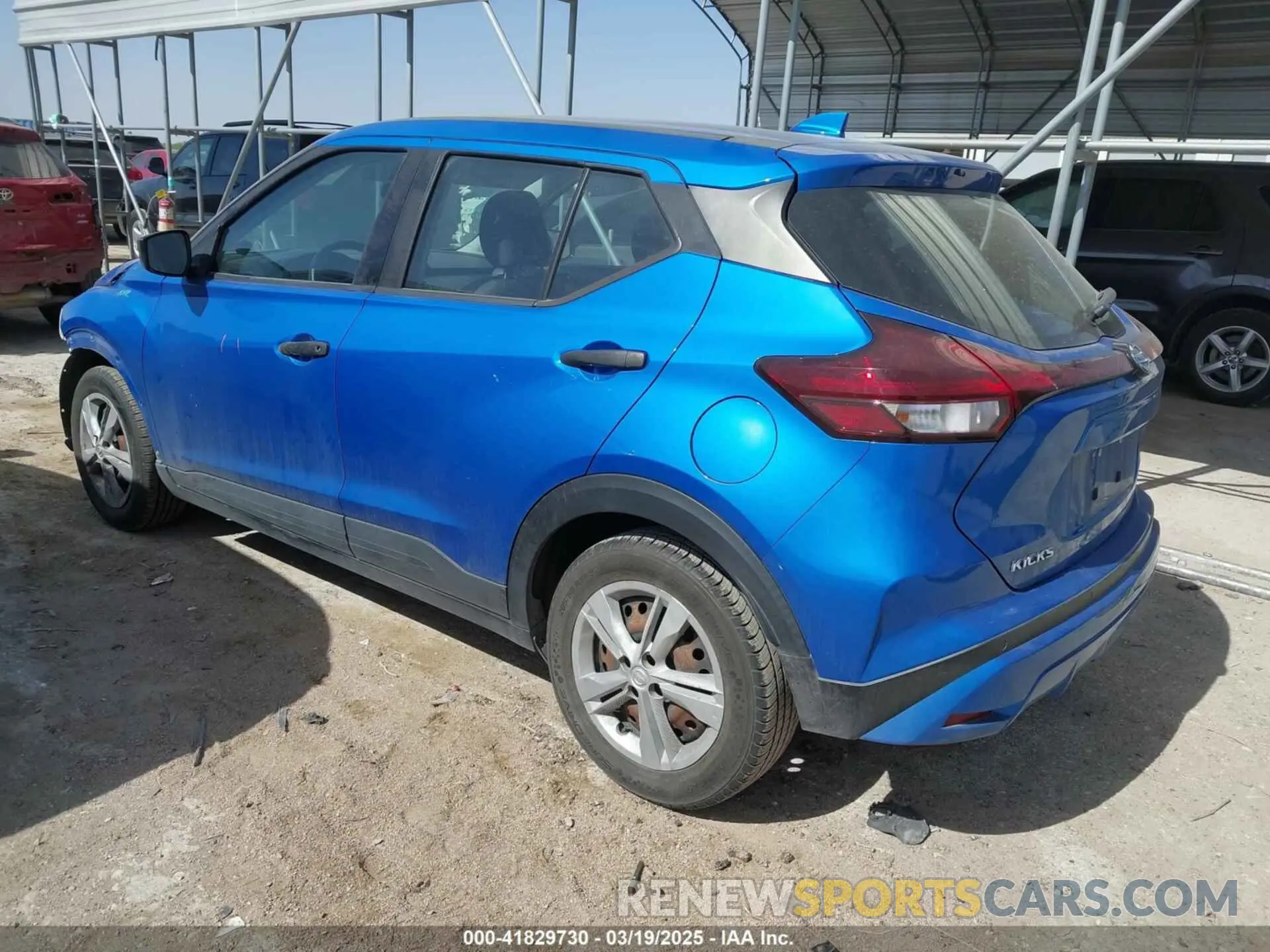 3 Фотография поврежденного автомобиля 3N1CP5BV8ML482419 NISSAN KICKS 2021