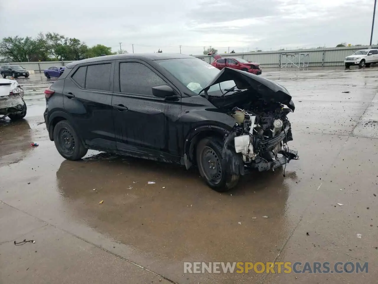4 Photograph of a damaged car 3N1CP5BV8ML520246 NISSAN KICKS 2021