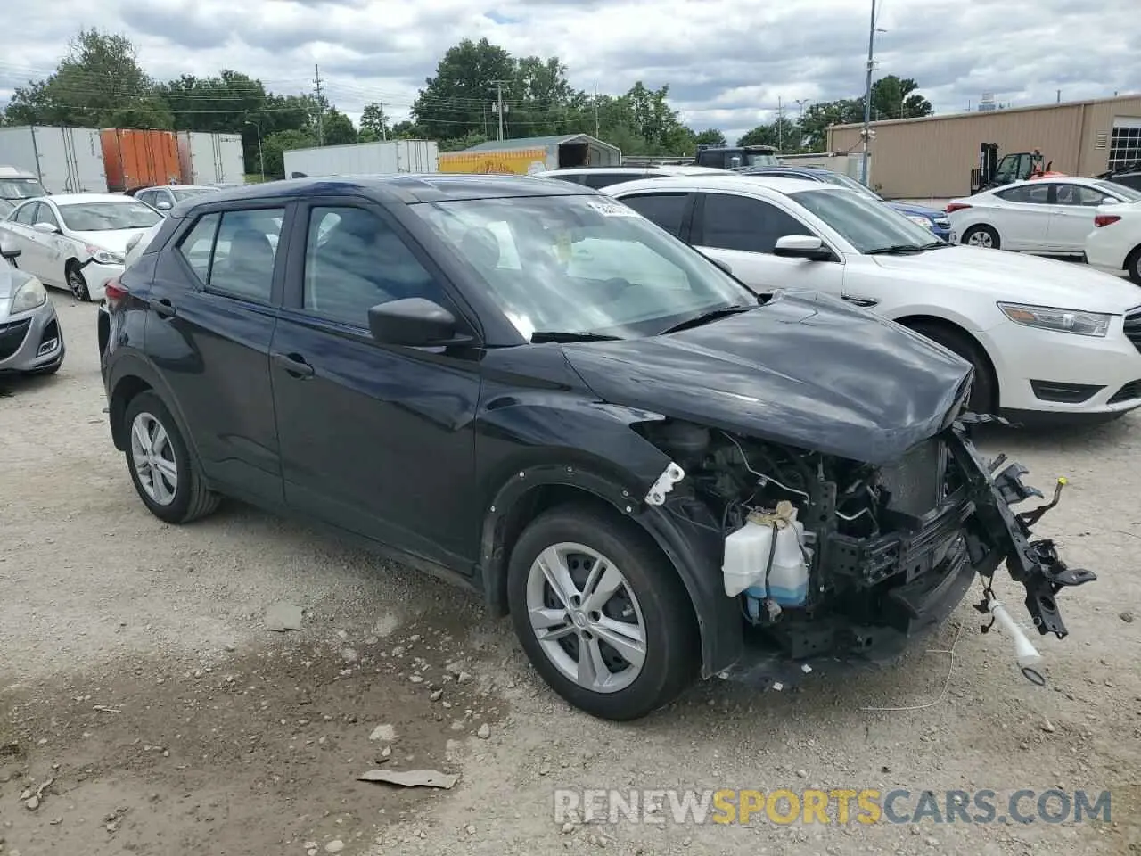 4 Photograph of a damaged car 3N1CP5BV8ML564957 NISSAN KICKS 2021