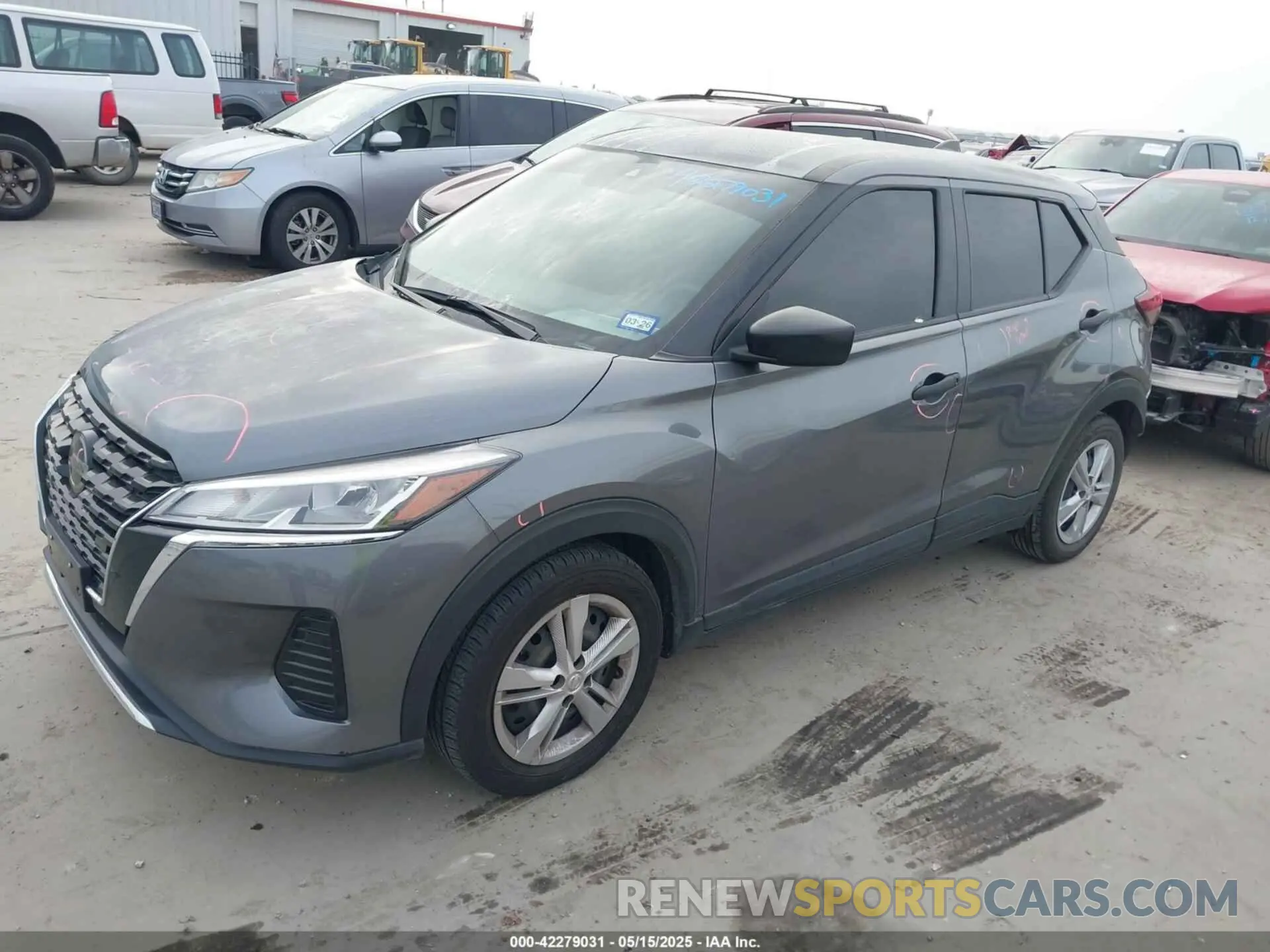 2 Photograph of a damaged car 3N1CP5BV9ML469095 NISSAN KICKS 2021