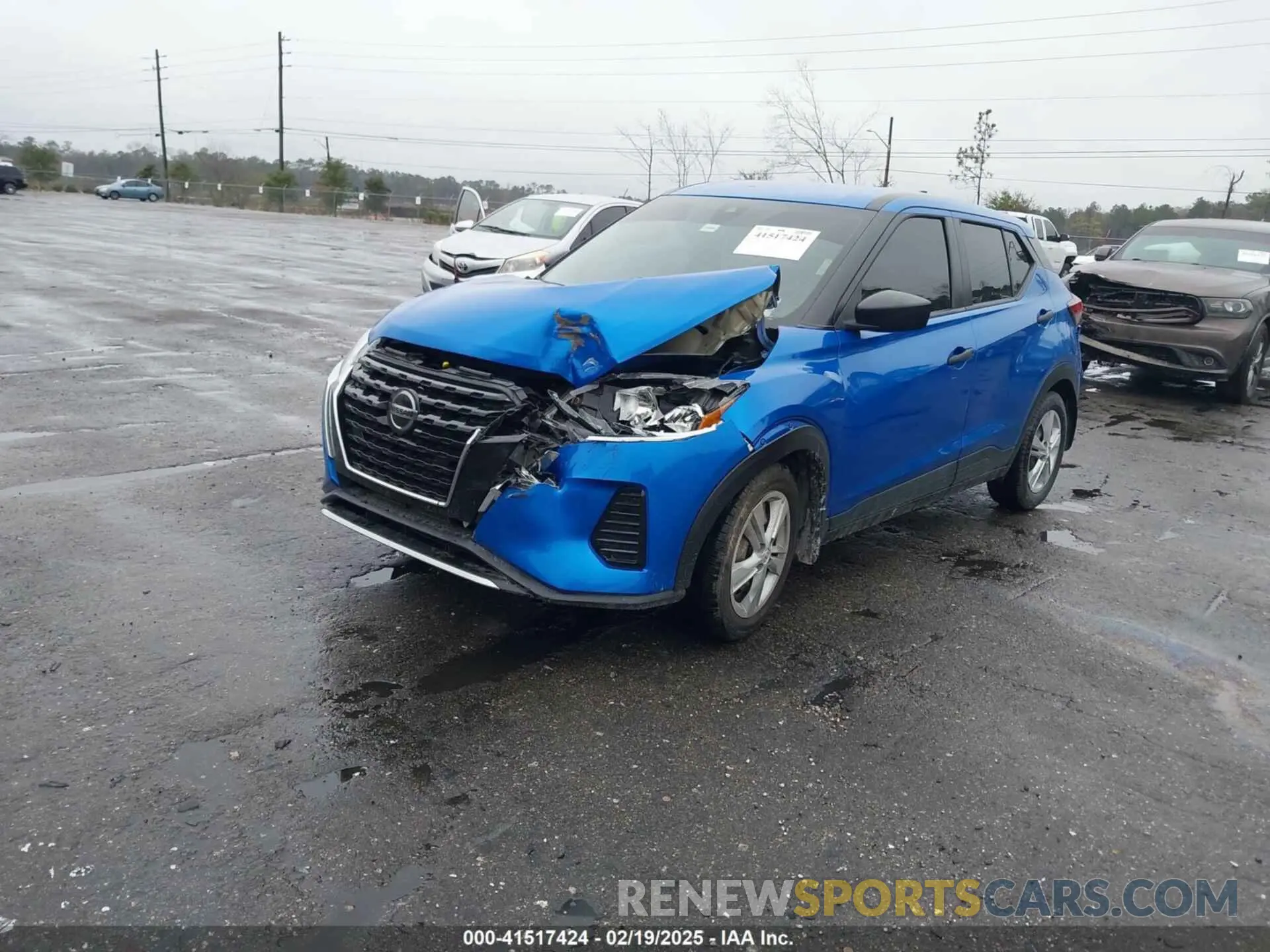 2 Photograph of a damaged car 3N1CP5BV9ML515282 NISSAN KICKS 2021
